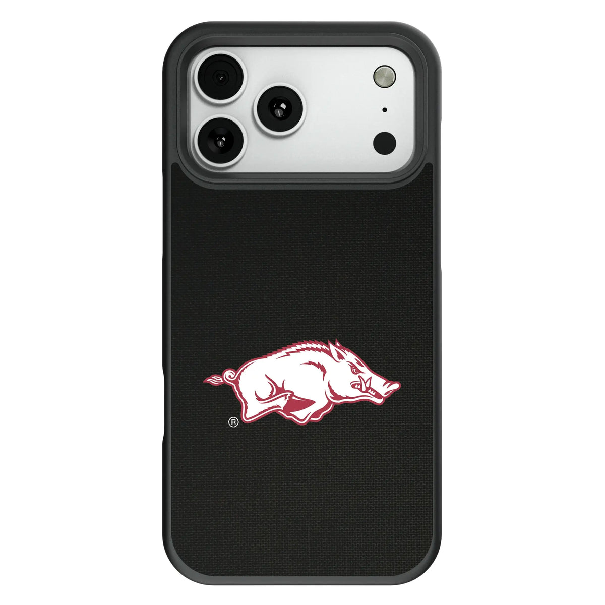 University of Arkansas Fayetteville Razorbacks Solid Bump Phone Case for Apple iPhone