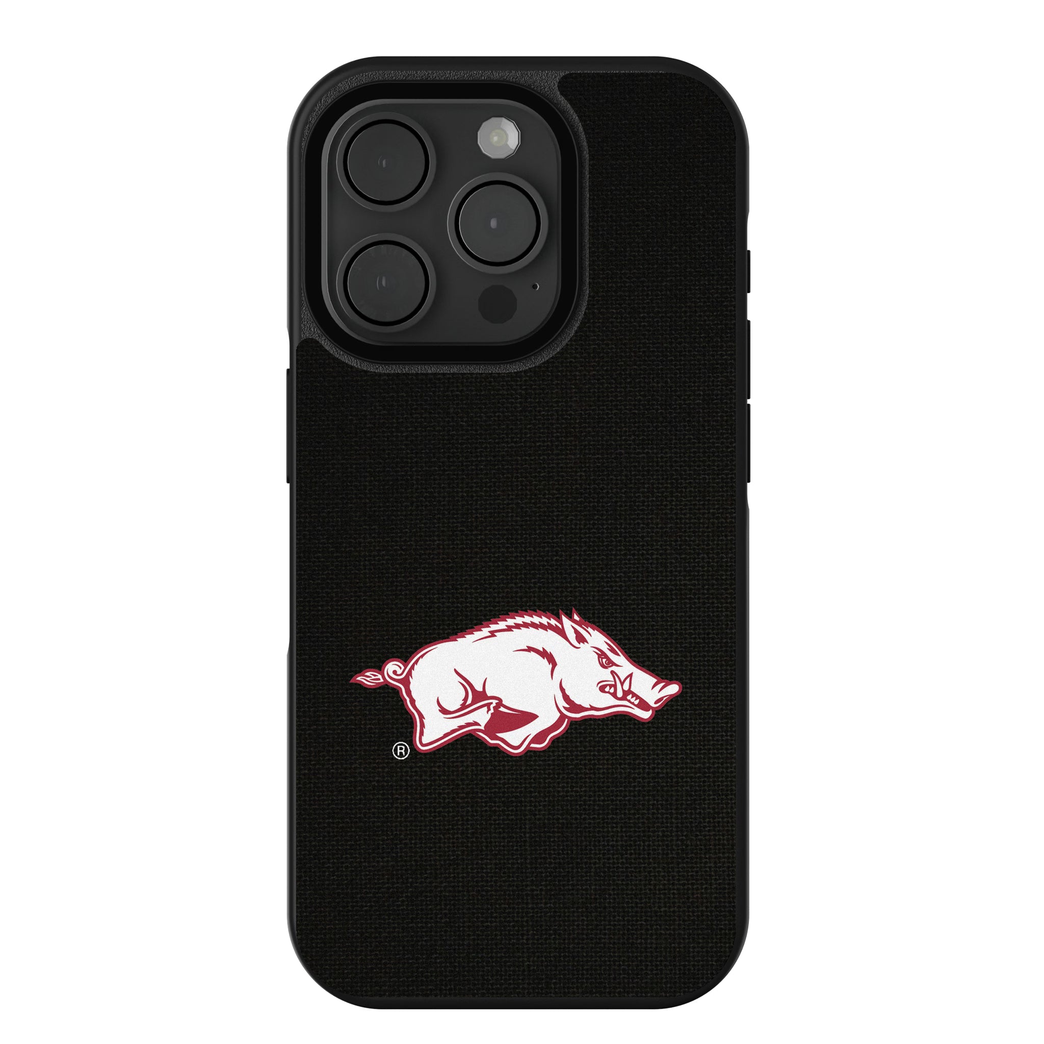 University of Arkansas Fayetteville Razorbacks Solid iPhone Bump Phone Case for Apple iPhone