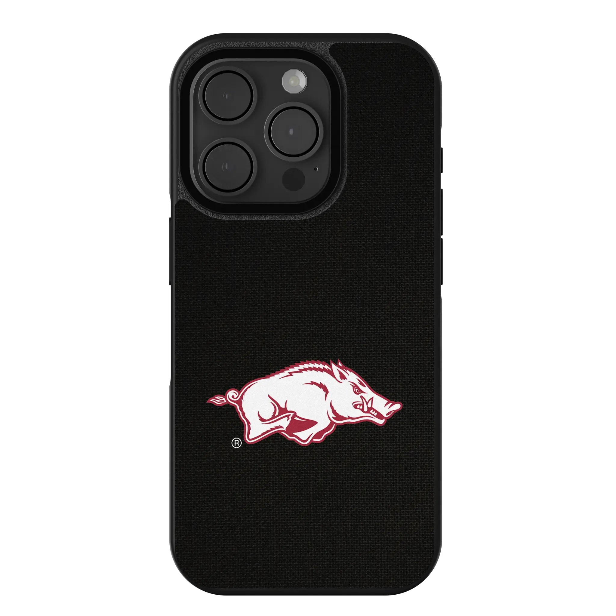 University of Arkansas Fayetteville Razorbacks Solid iPhone Bump Phone Case for Apple iPhone