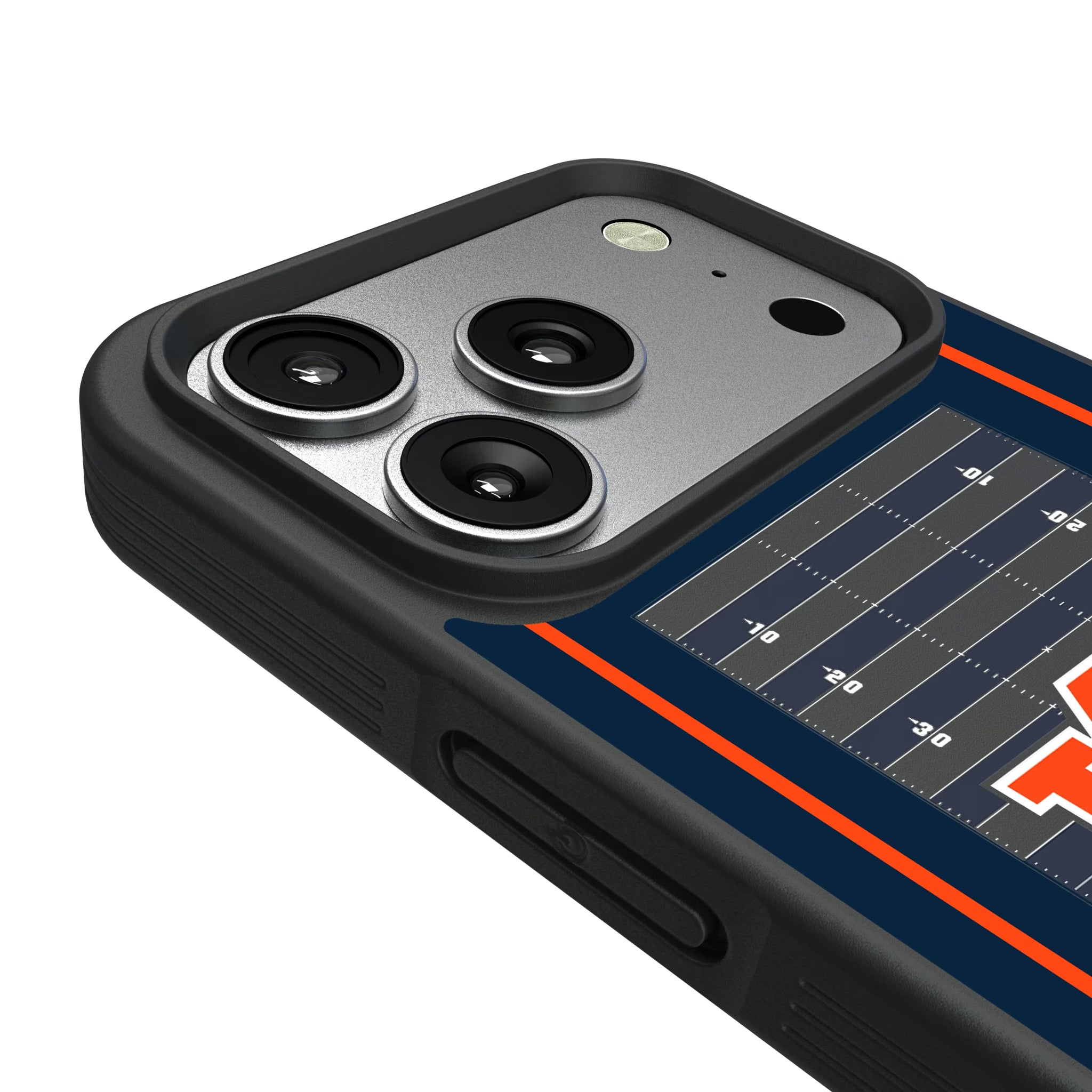 University of Auburn Tigers Field iPhone Bump Phone Case for Apple iPhone - Detail#Device_iPhone 17 Pro