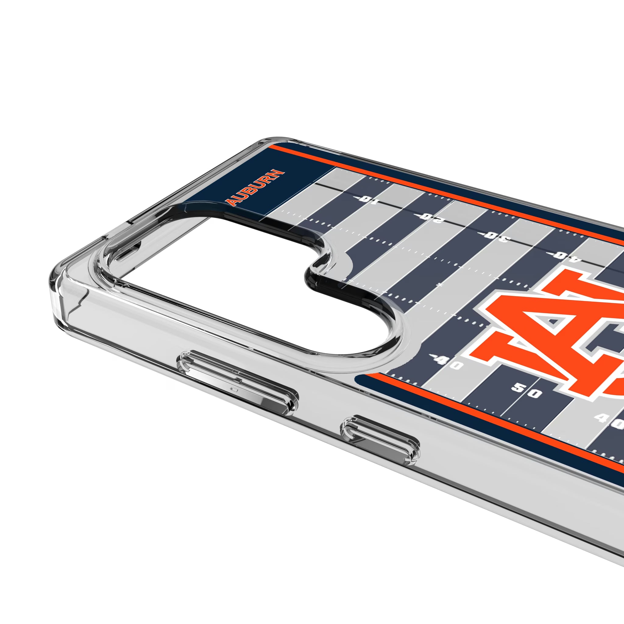University of Auburn Tigers Field Galaxy Clear Phone Case for Samsung Galaxy - Detail