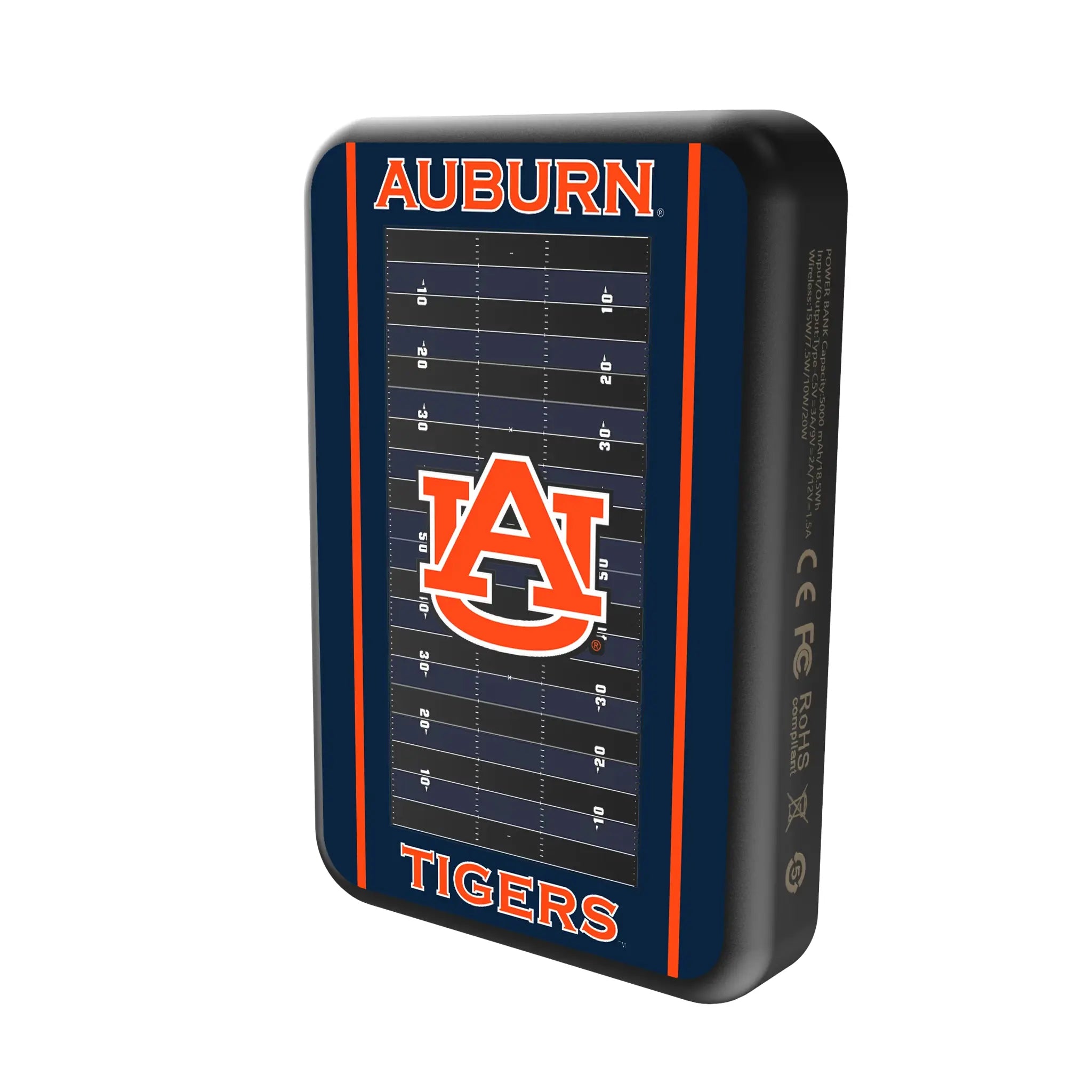 University of Auburn Tigers Field Wireless Mag Power Bank