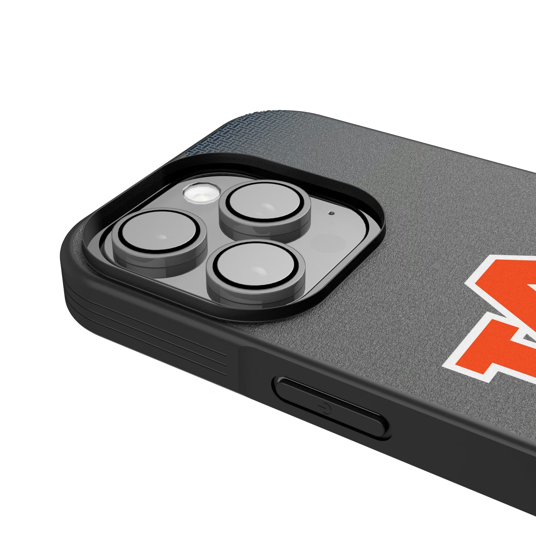 University of Auburn Tigers Linen iPhone Bump Phone Case for Apple iPhone - Detail