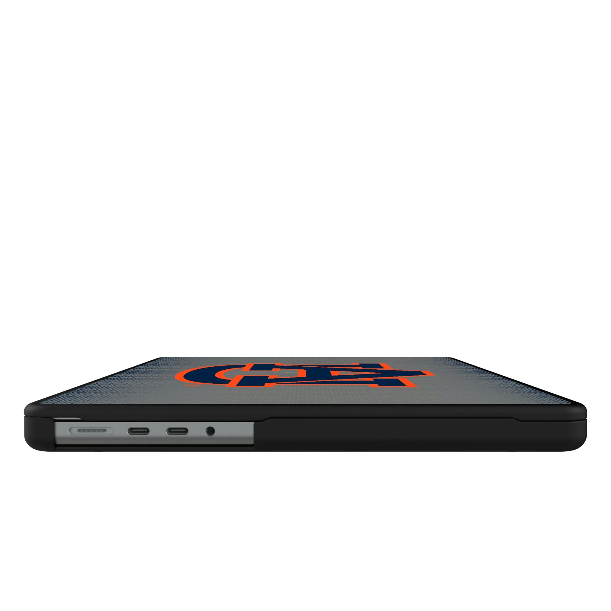 University of Auburn Tigers Linen MacBook Laptop Case for Apple MacBook#Device_MacBook Pro (14-inch, 2021) / MacBook Pro (14-inch, 2023) / MacBook Pro (14-inch, 2024)