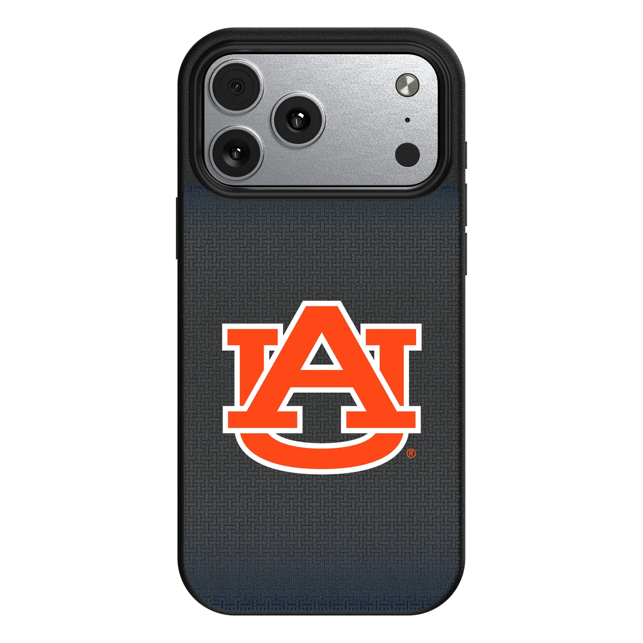University of Auburn Tigers Linen iPhone MagSafe Compatible Phone Case for Apple iPhone#Device_iPhone 17 Pro Max