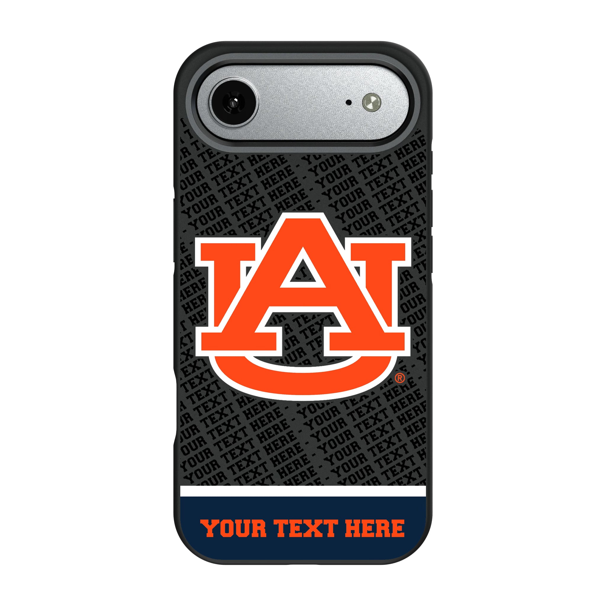 University of Auburn Tigers Personalized EndZone Plus iPhone Bump Phone Case for Apple iPhone#Device_iPhone Air
