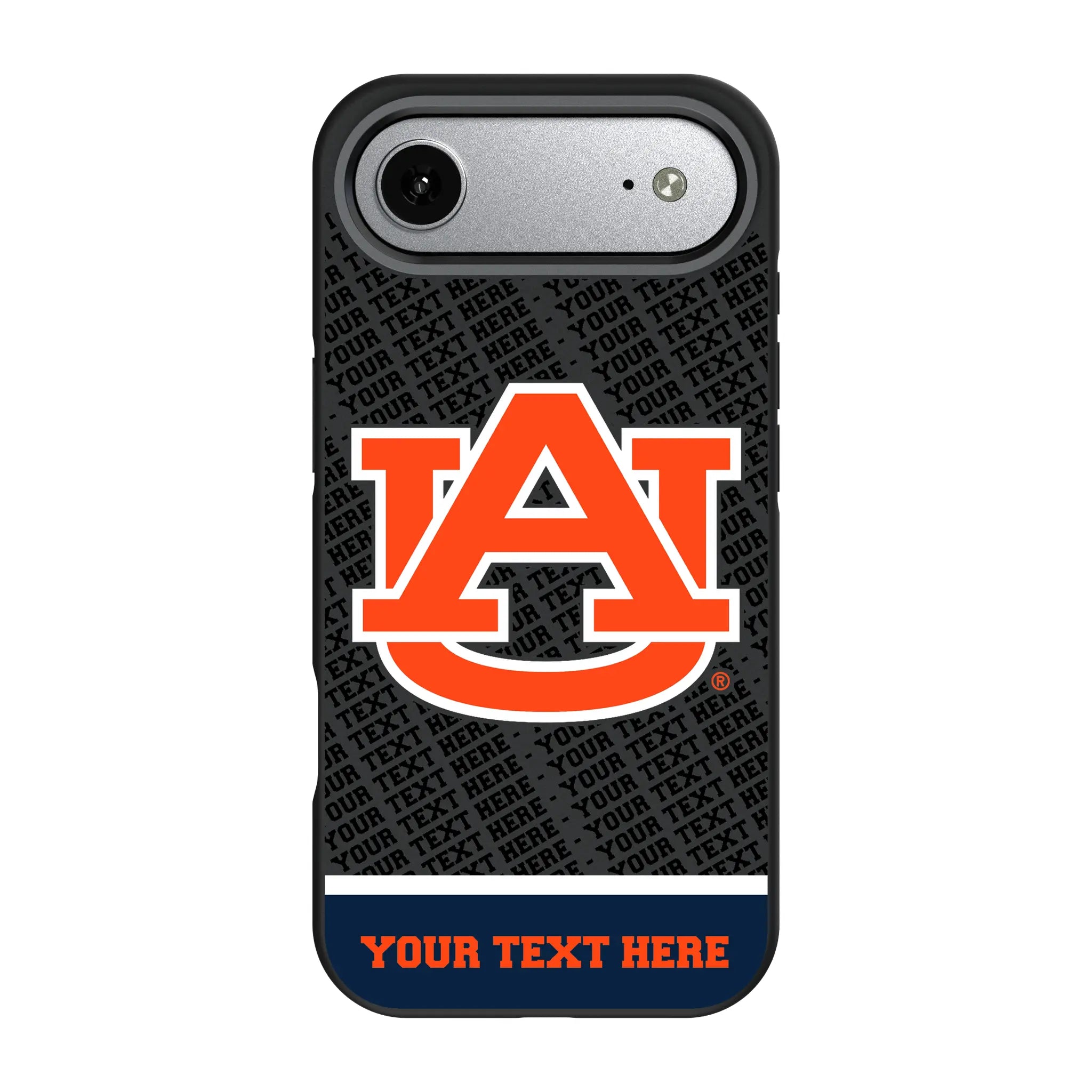 University of Auburn Tigers Personalized EndZone Plus iPhone Bump Phone Case for Apple iPhone#Device_iPhone Air