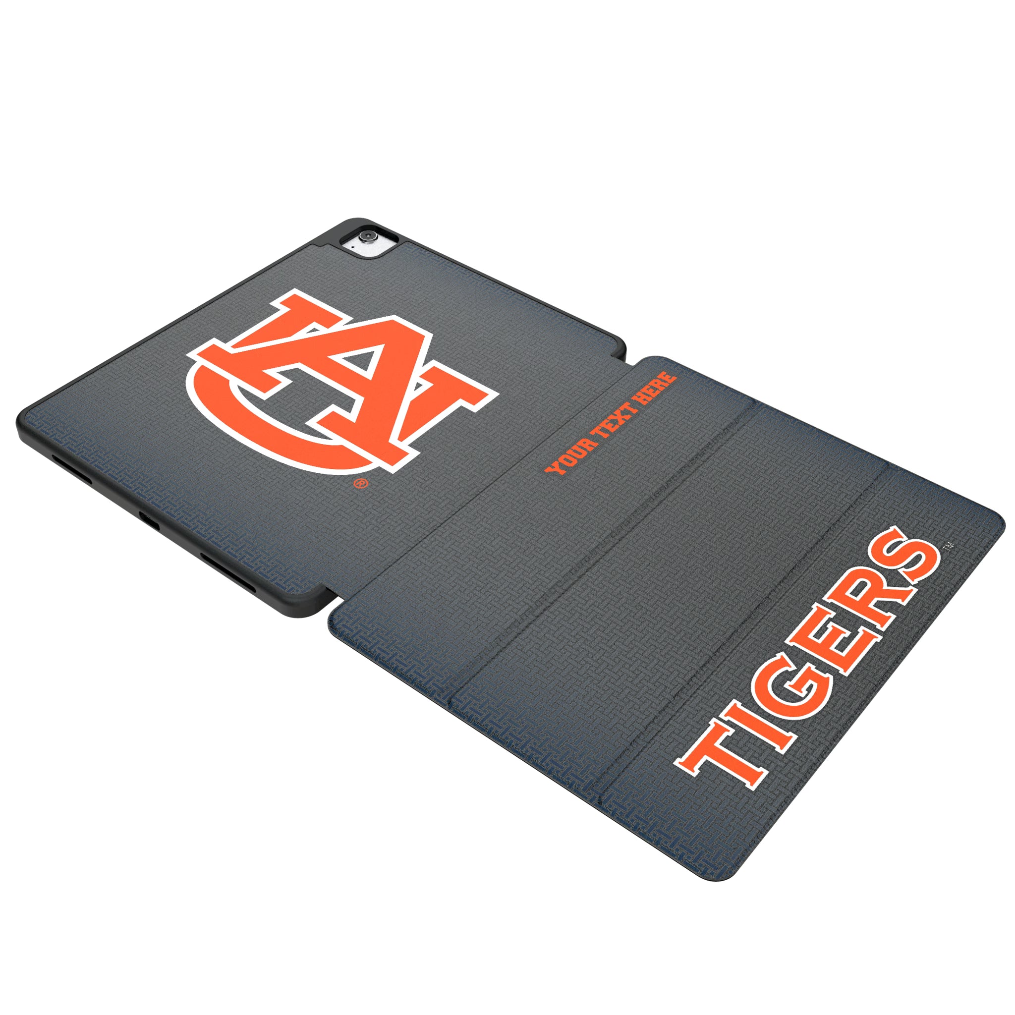 University of Auburn Tigers Personalized Linen iPad Tablet Case for Apple iPad