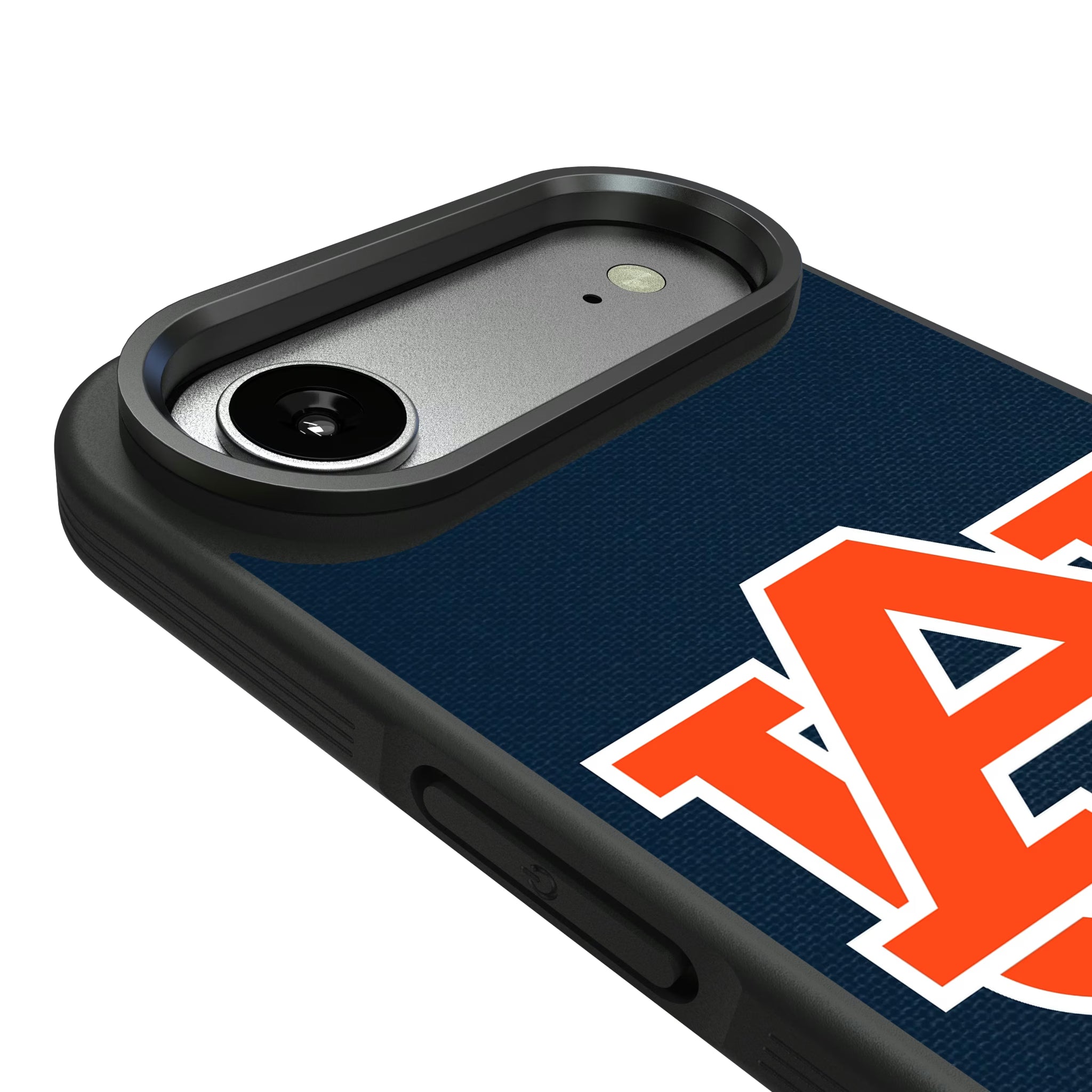 University of Auburn Tigers Personalized Stripe iPhone Bump Phone Case for Apple iPhone - Detail#Device_iPhone Air