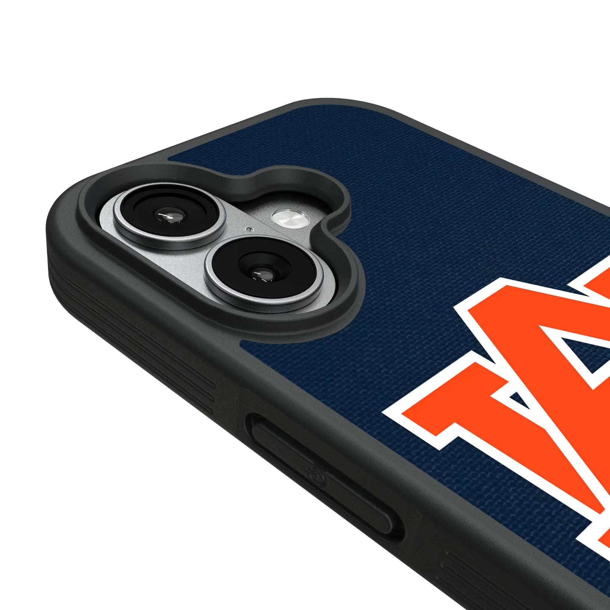 University of Auburn Tigers Personalized Stripe iPhone Bump Phone Case for Apple iPhone - Detail#Device_iPhone 17