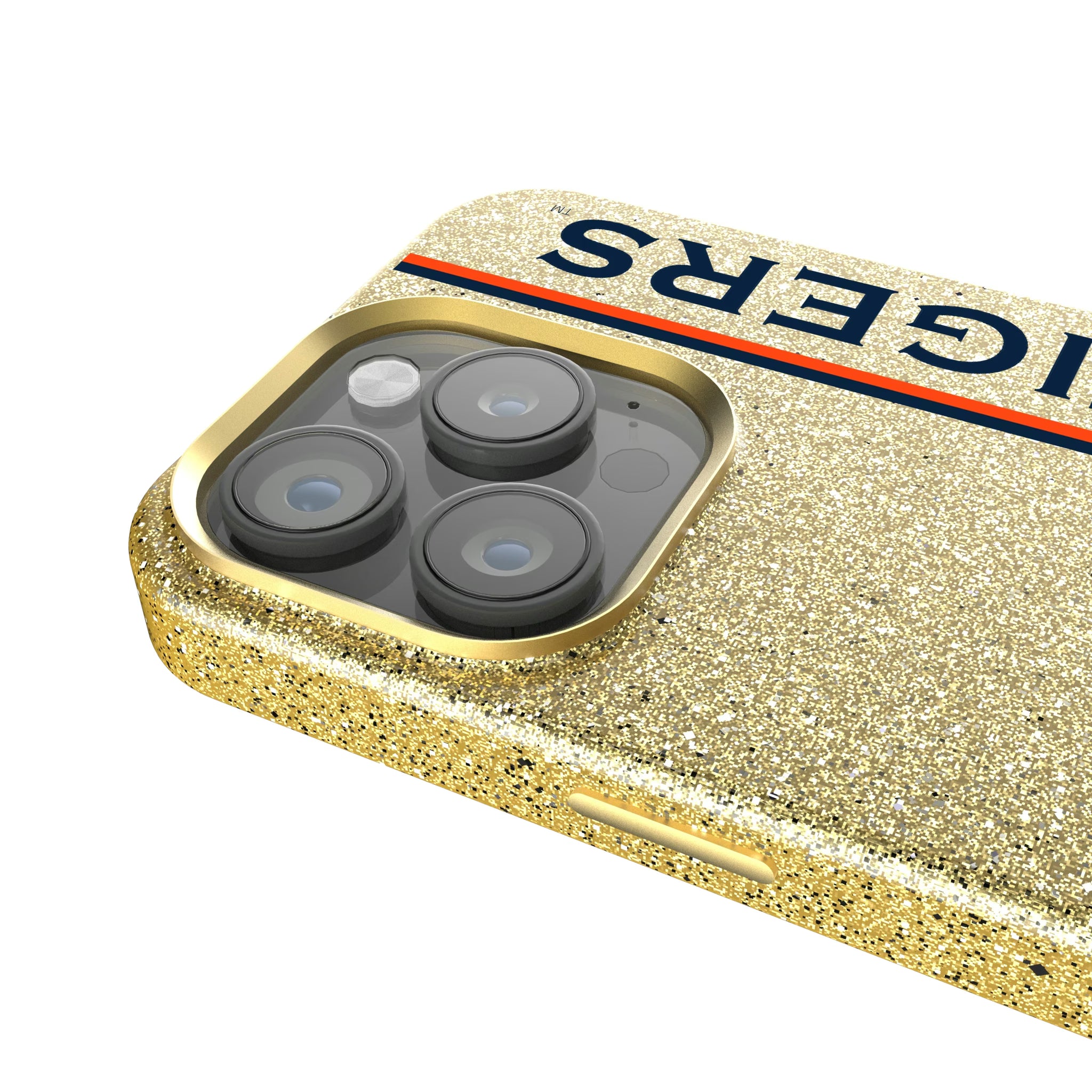 University of Auburn Tigers Sidebar iPhone Bling Phone Case for Apple iPhone - Detail