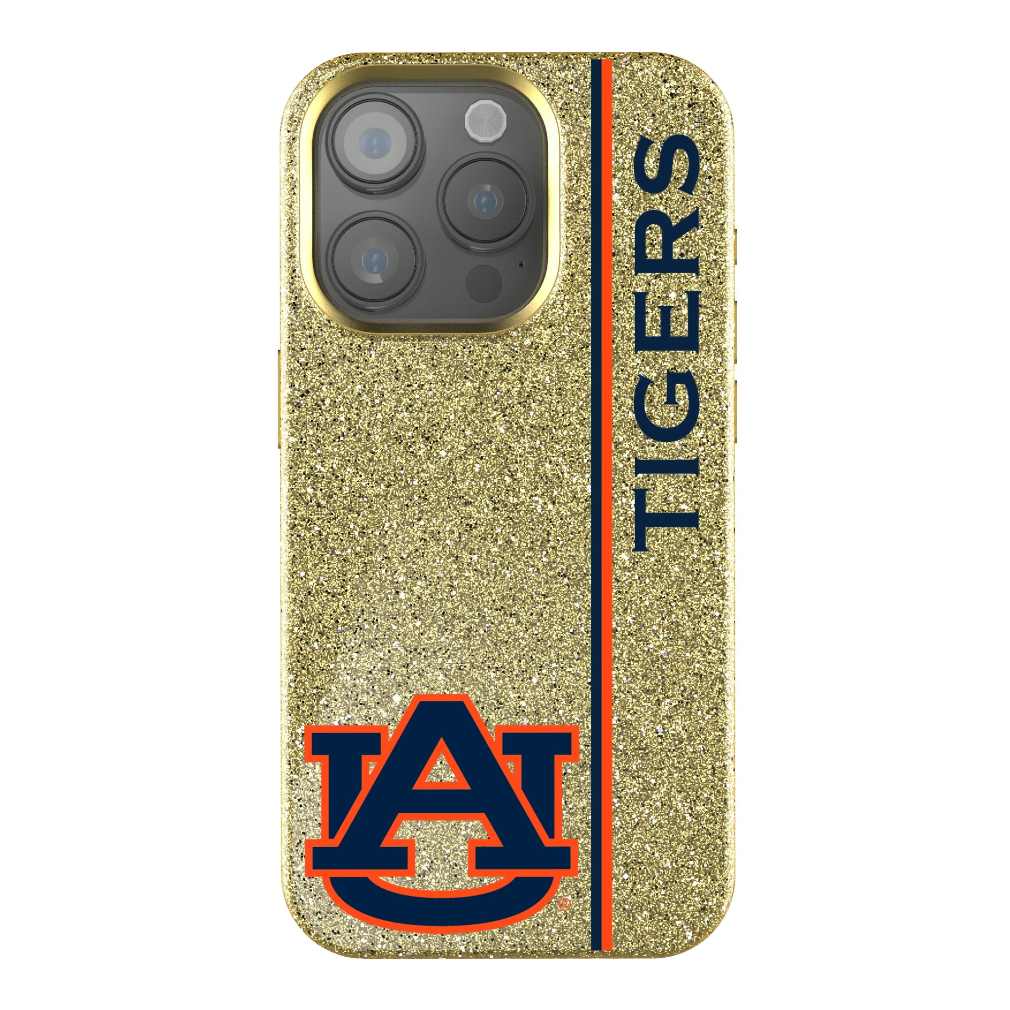 University of Auburn Tigers Sidebar iPhone Bling Phone Case for Apple iPhone