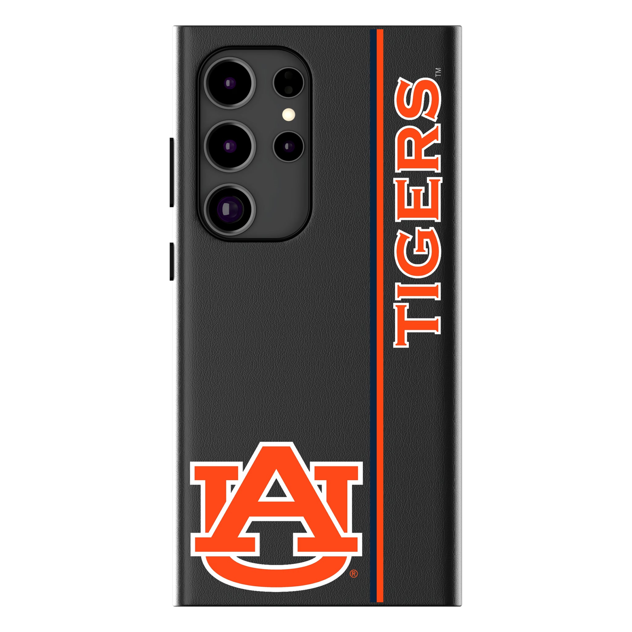University of Auburn Tigers Sidebar Galaxy MagSafe Compatible Phone Case for Samsung Galaxy
