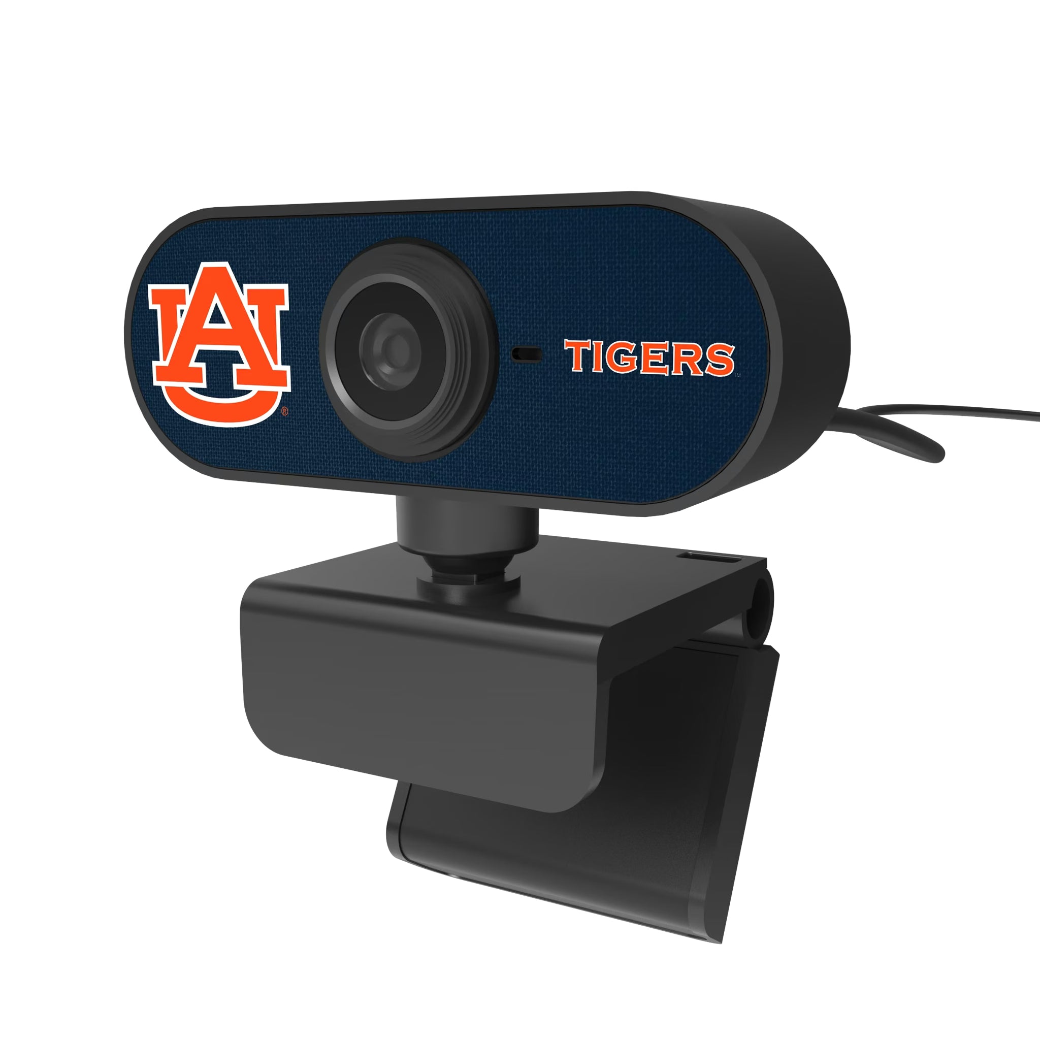 University of Auburn Tigers Solid Webcam - Isometric View