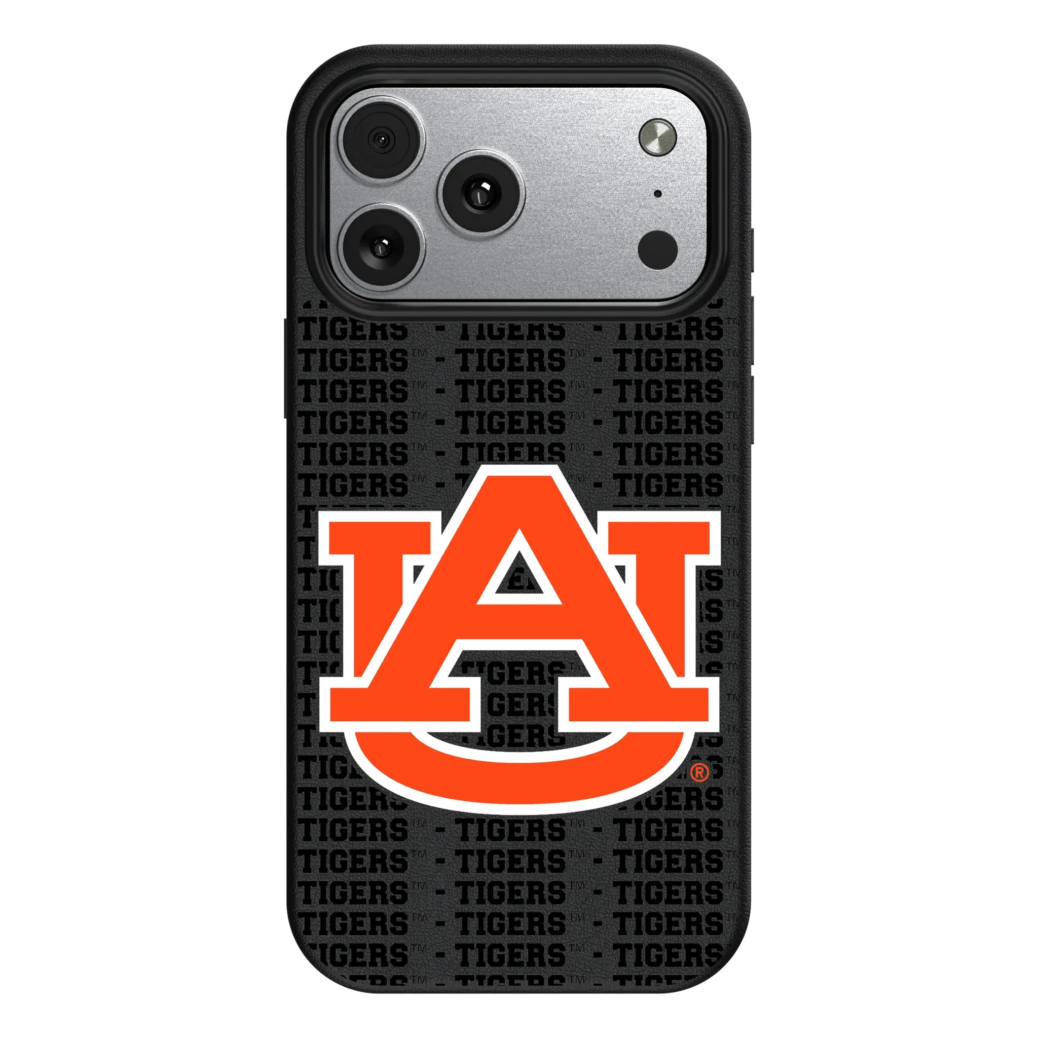 University of Auburn Tigers Text Backdrop iPhone MagSafe Compatible Phone Case for Apple iPhone#Device_iPhone 17 Pro Max