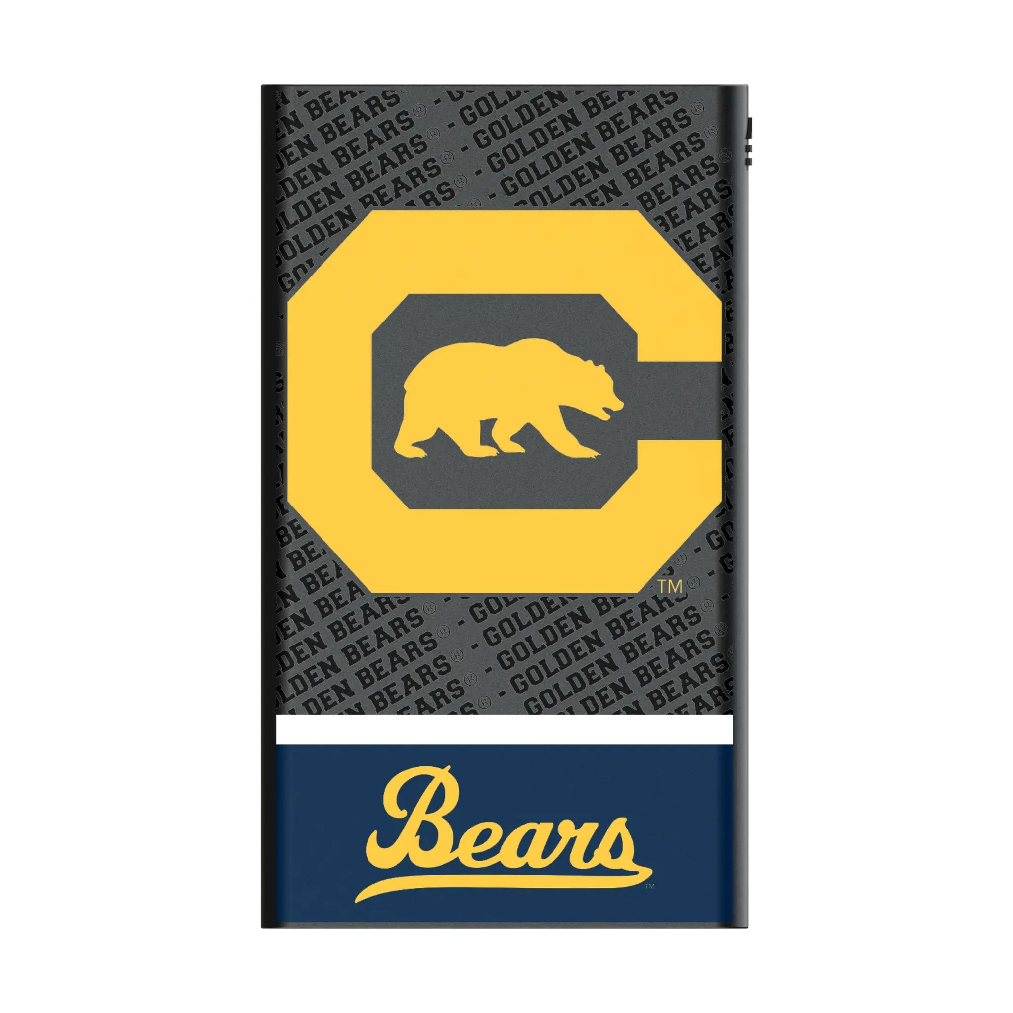 University of California Berkeley Golden Bears Endzone Plus 5000mAh Flat Power Bank
