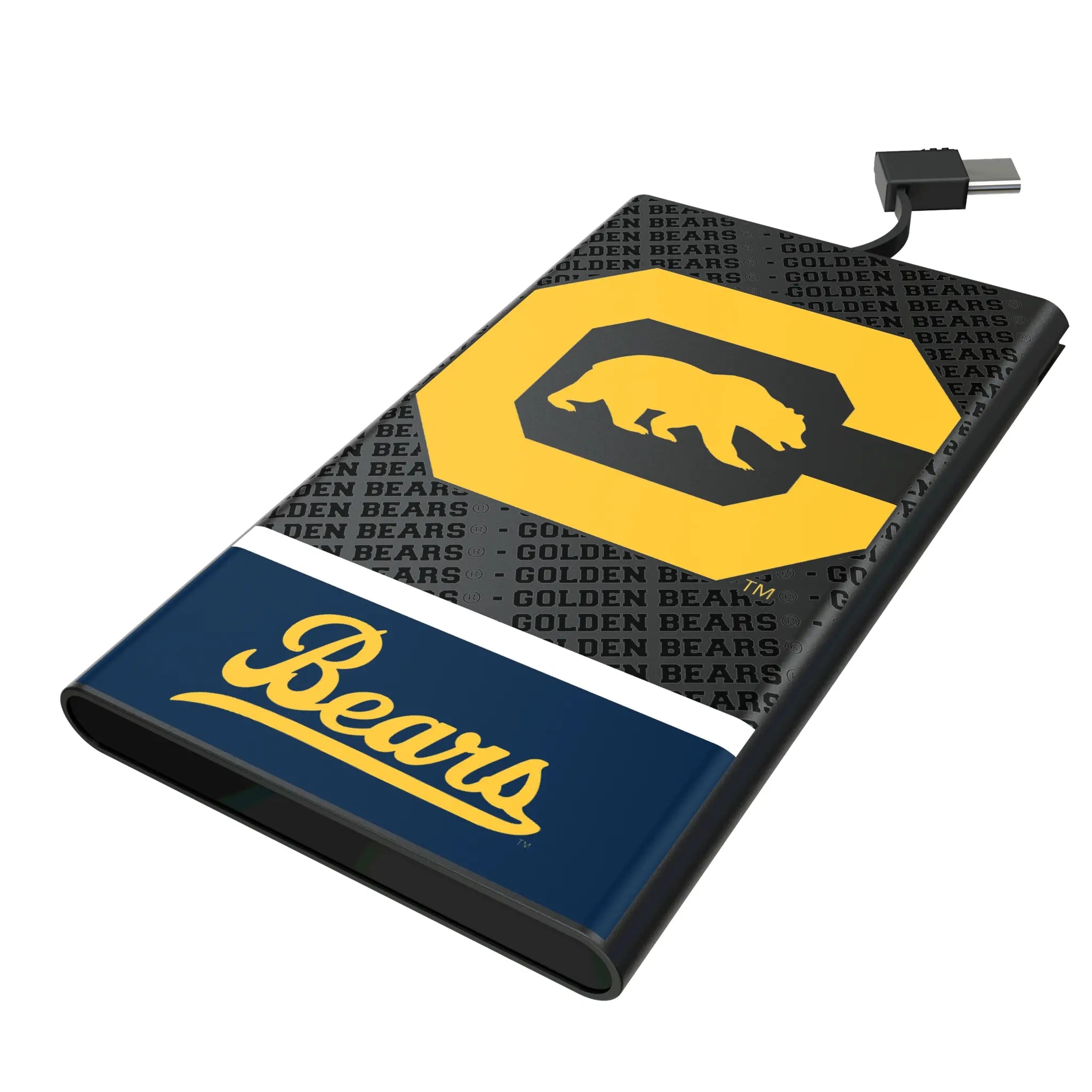 University of California Berkeley Golden Bears Endzone Plus 5000mAh Flat Power Bank