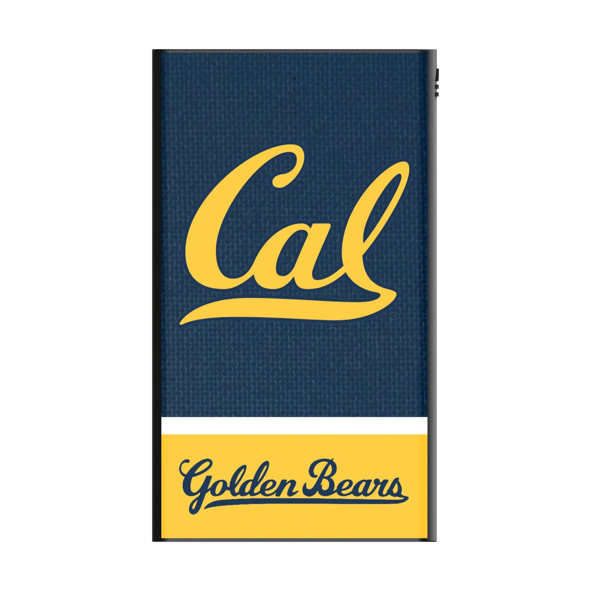 University of California Berkeley Golden Bears Endzone Solid 5000mAh Flat Power Bank