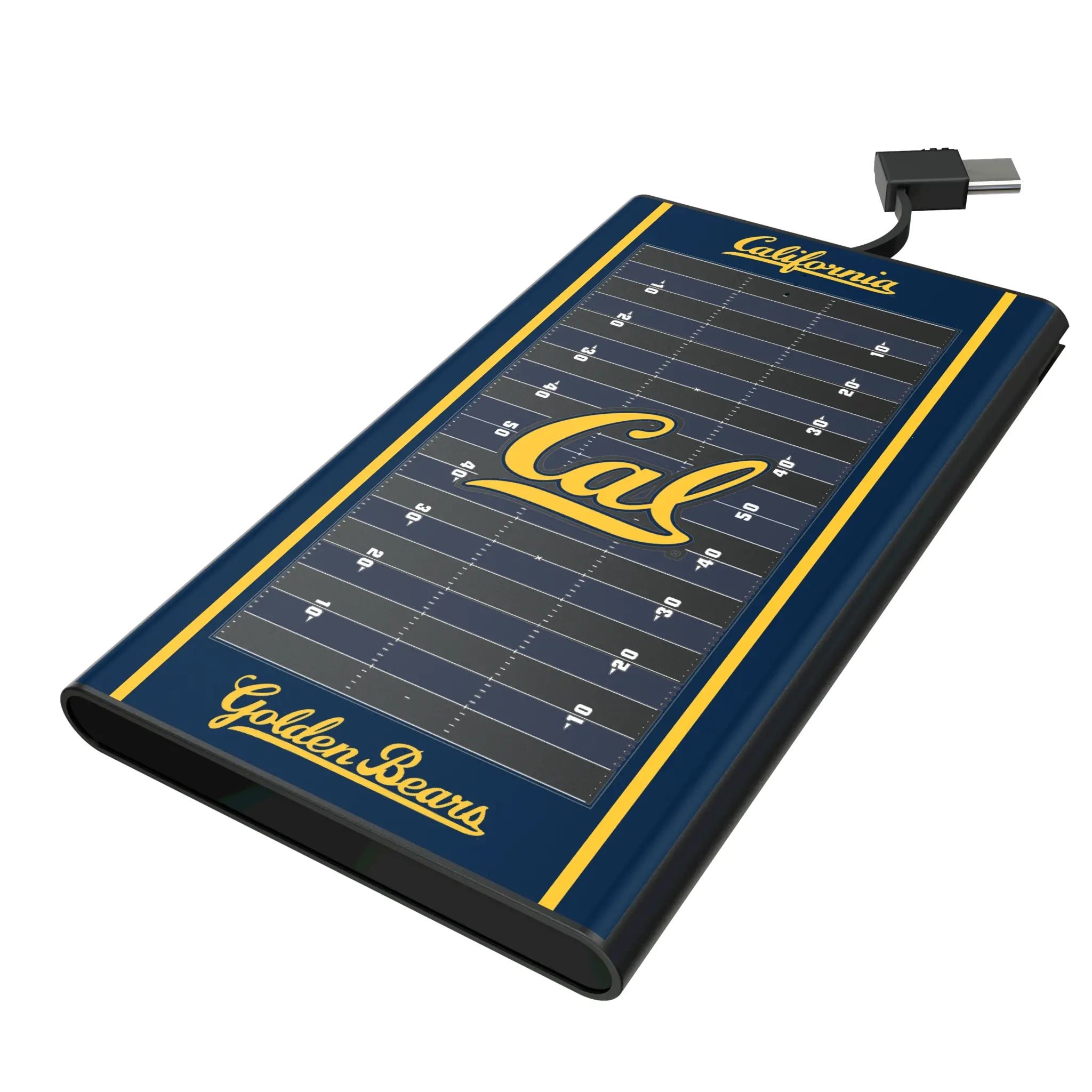 University of California Berkeley Golden Bears Field 5000mAh Flat Power Bank