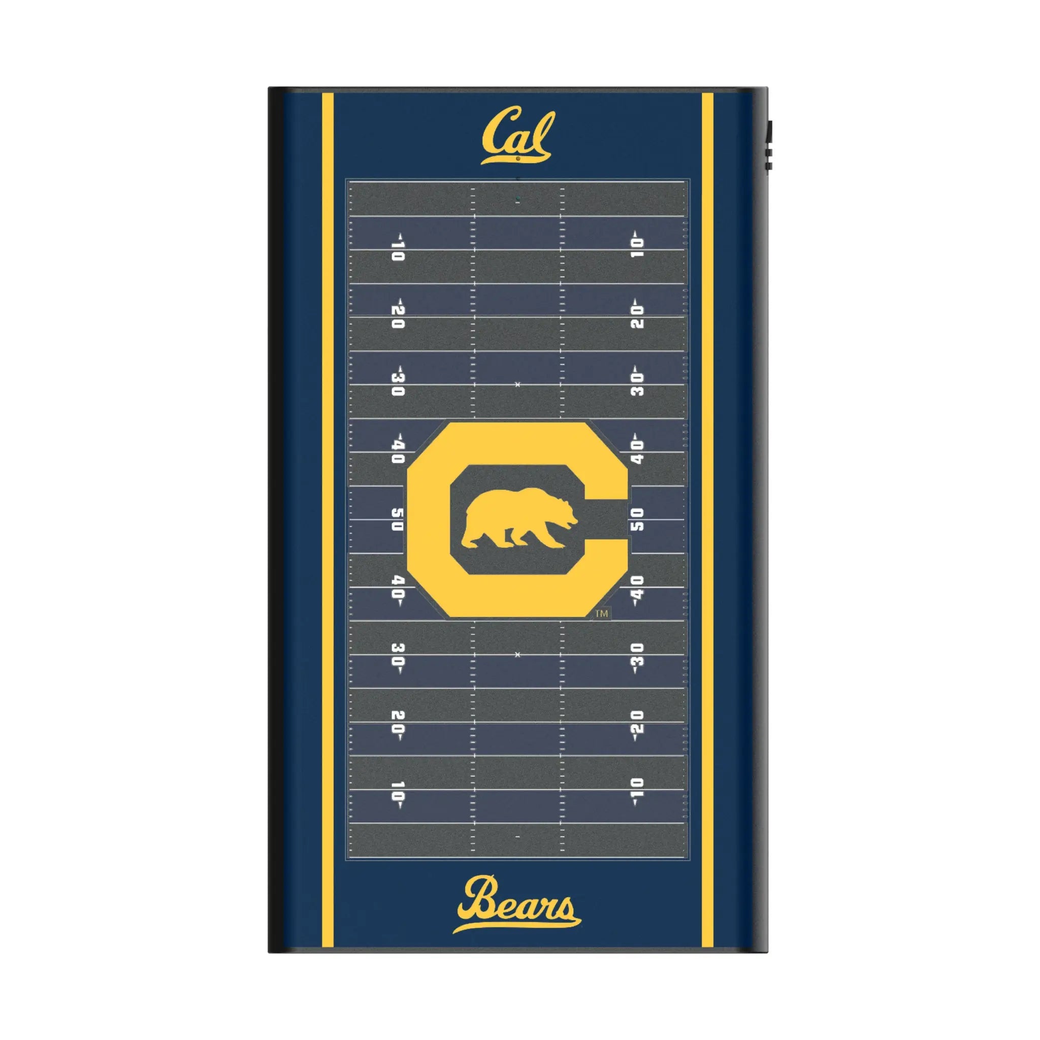 University of California Berkeley Golden Bears Field 5000mAh Flat Power Bank