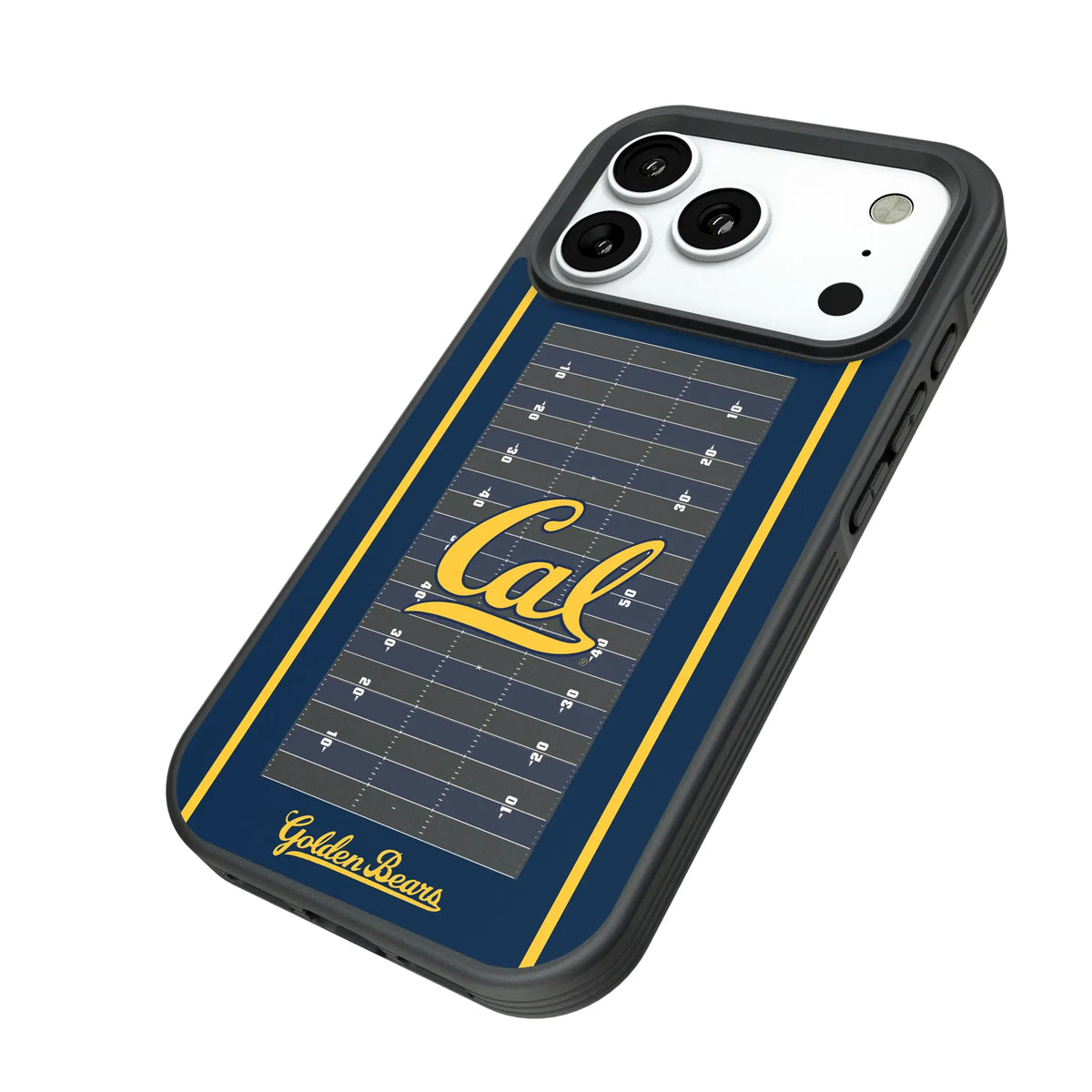 University of California Berkeley Golden Bears Field iPhone Bump Phone Case for Apple iPhone - Isometric View#Device_iPhone 18 Pro
