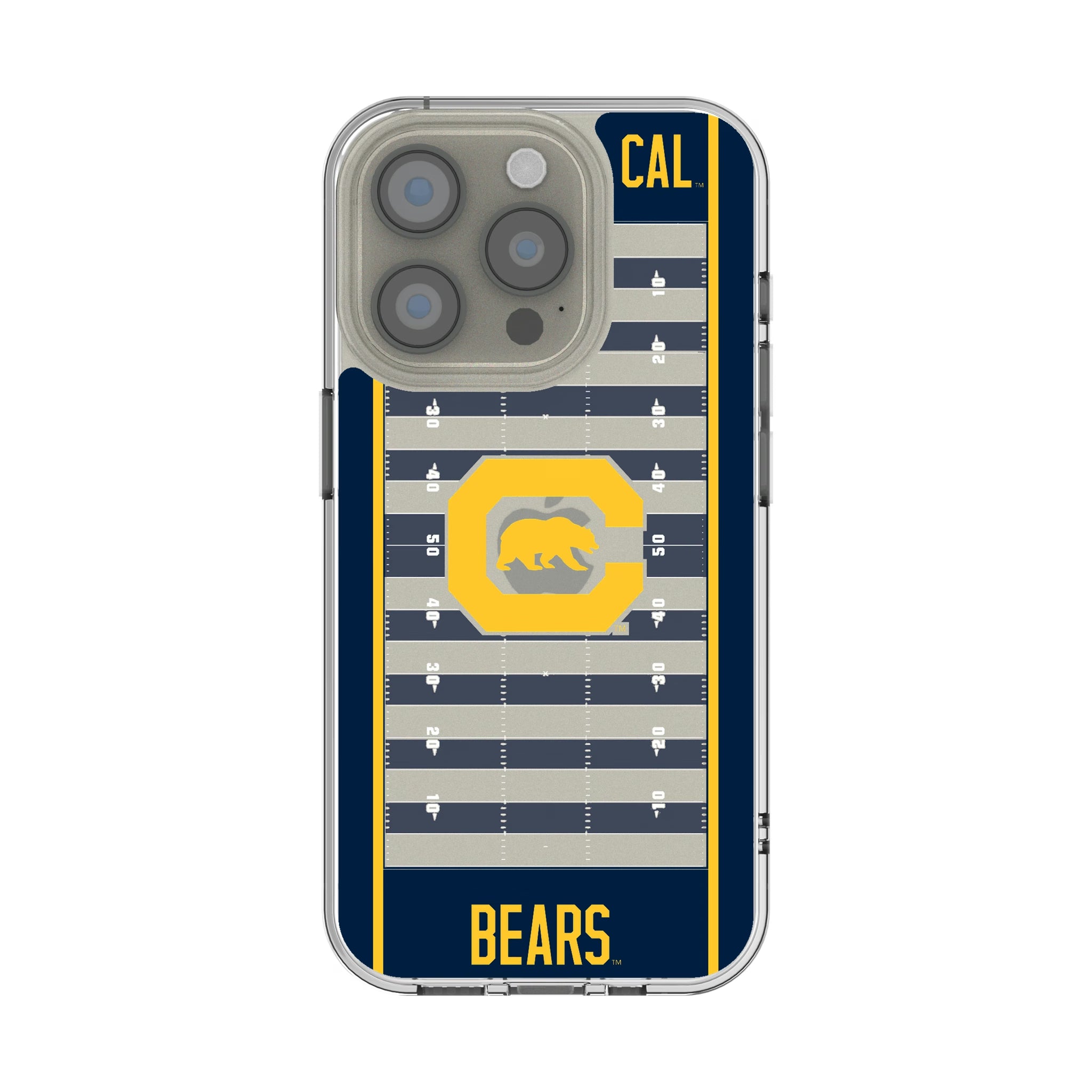 University of California Berkeley Golden Bears Field iPhone Clear Phone Case for Apple iPhone