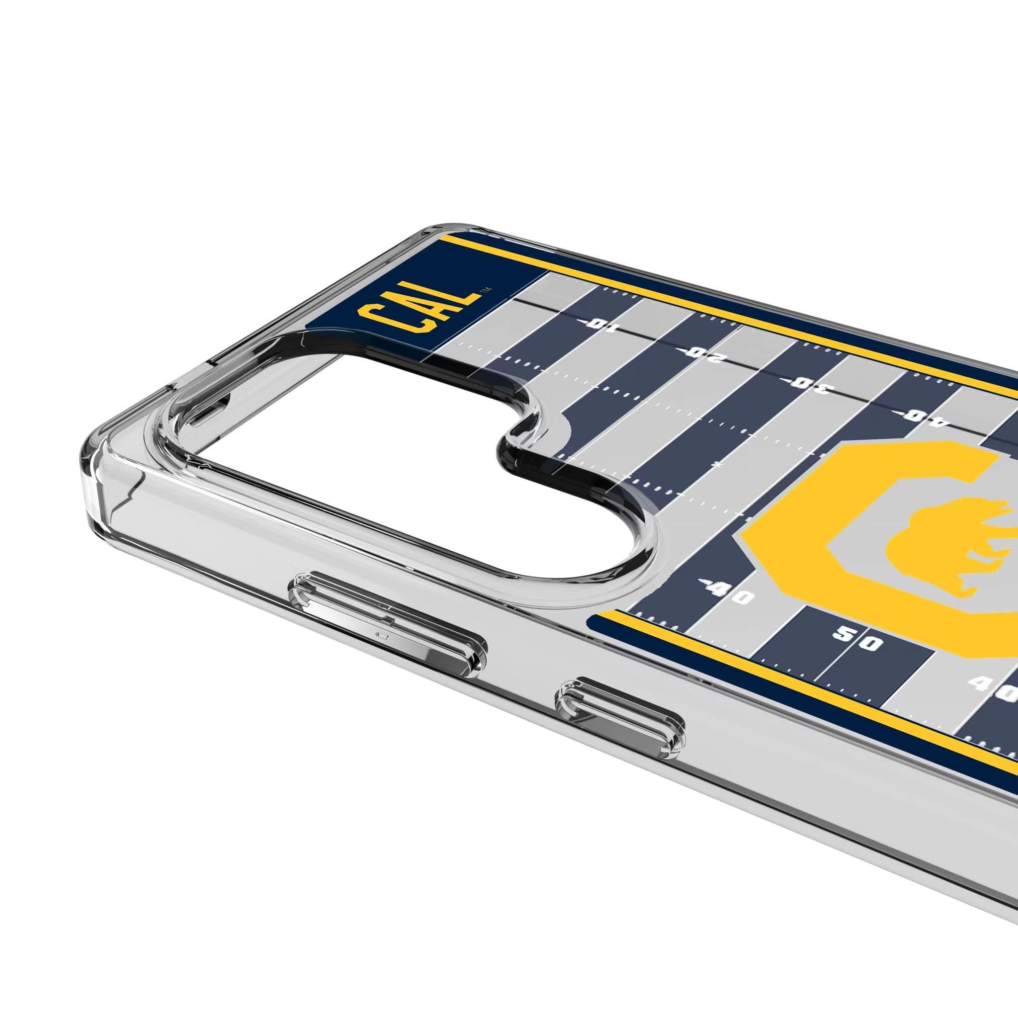 University of California Berkeley Golden Bears Field Galaxy Clear Phone Case for Samsung Galaxy - Detail