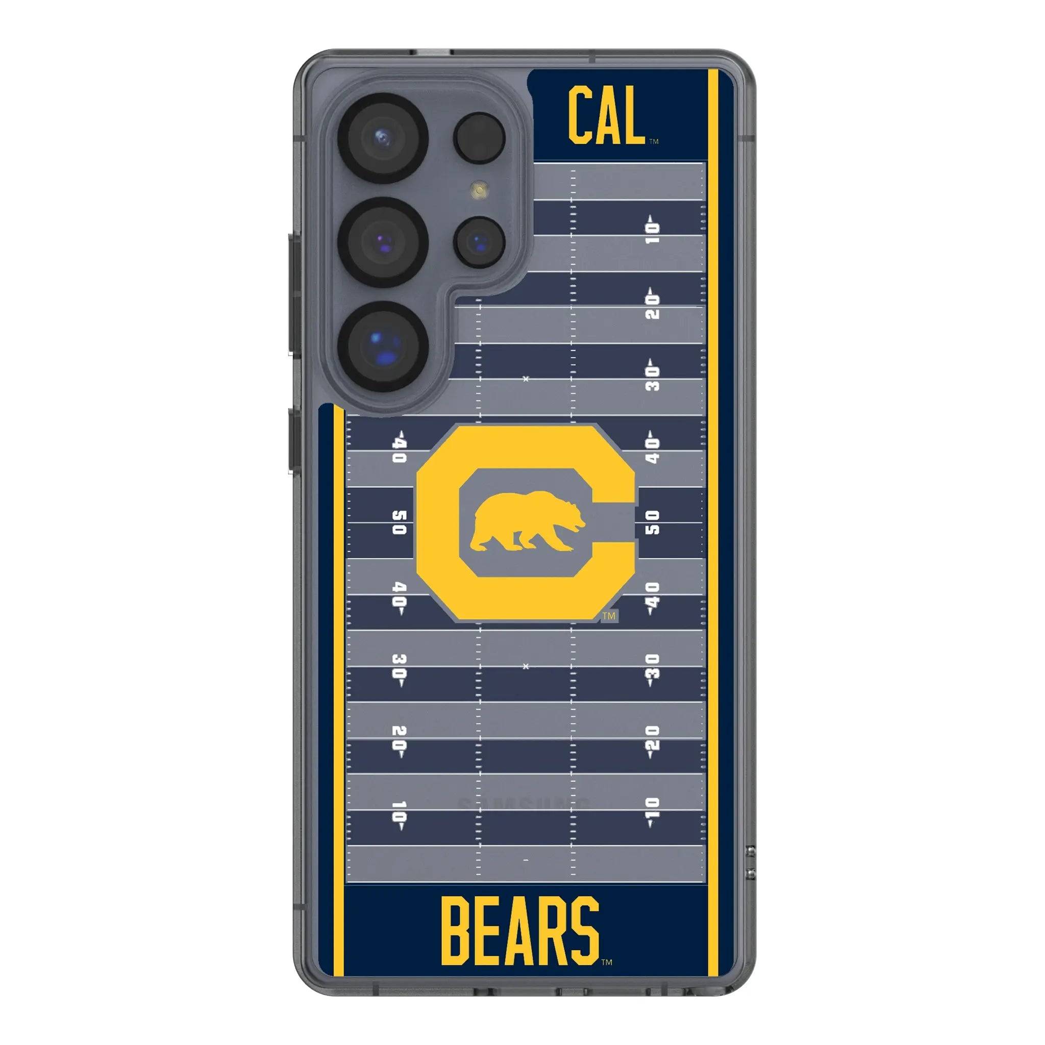 University of California Berkeley Golden Bears Field Galaxy Clear Phone Case for Samsung Galaxy#Device_Galaxy S25 Ultra