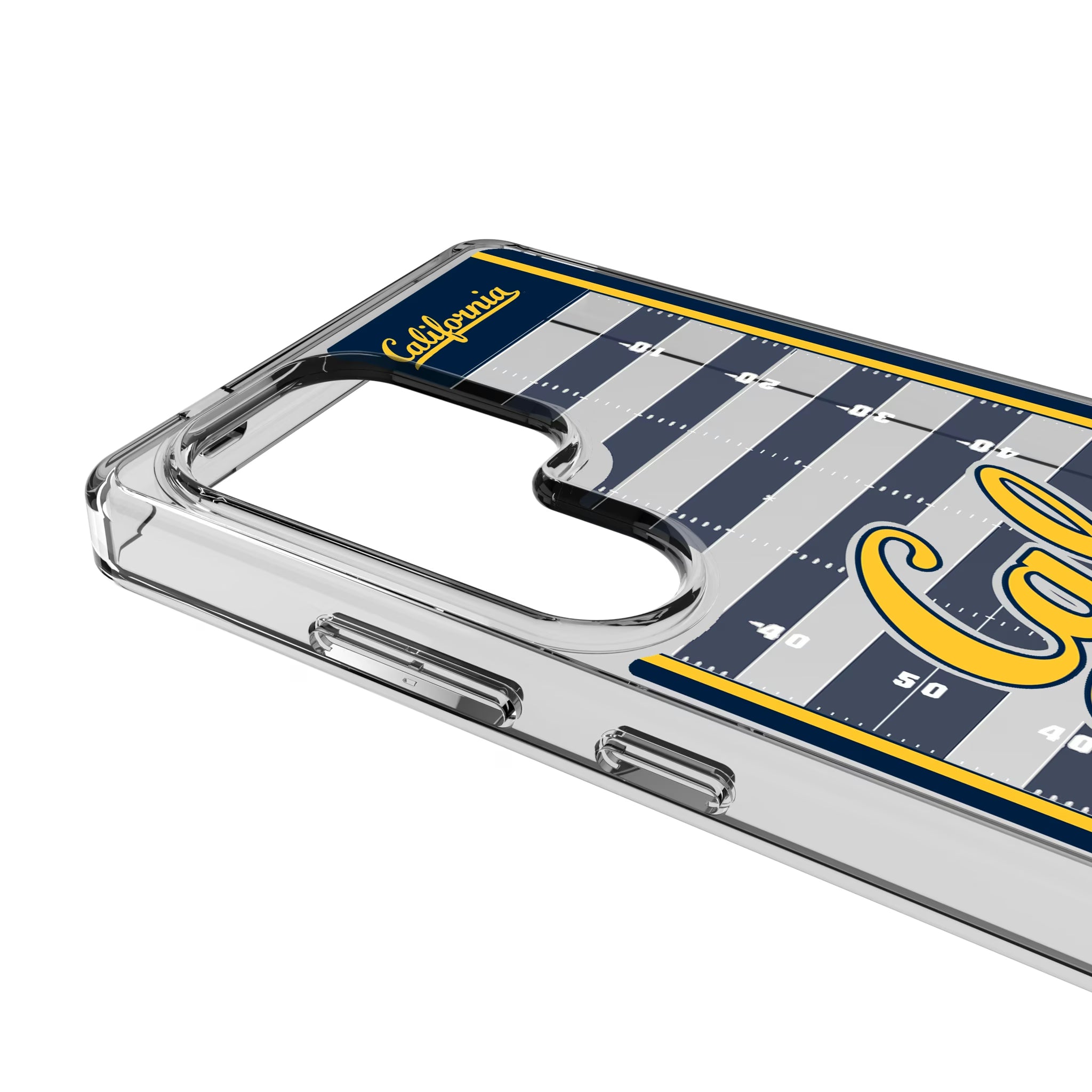 University of California Berkeley Golden Bears Field Galaxy Clear Phone Case for Samsung Galaxy - Detail