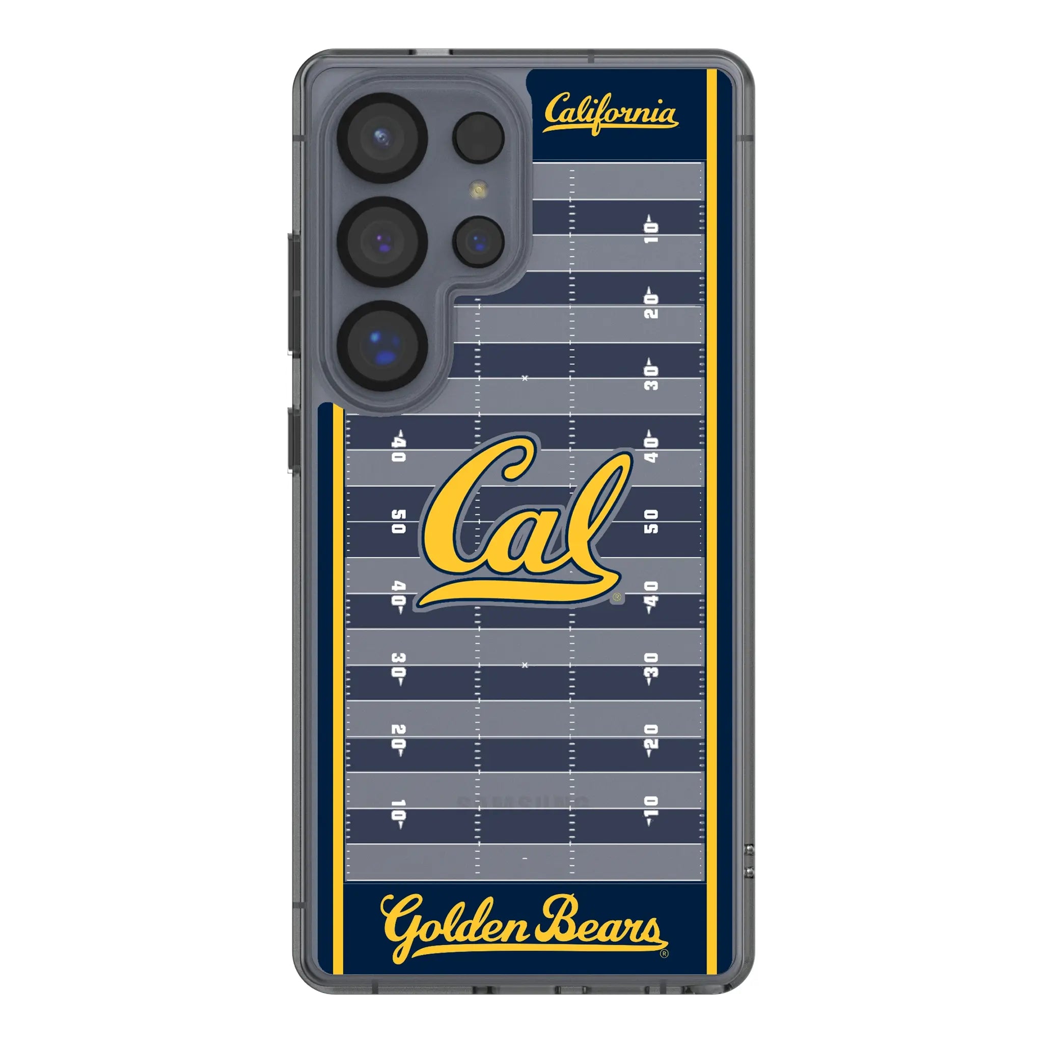 University of California Berkeley Golden Bears Field Galaxy Clear Phone Case for Samsung Galaxy#Device_Galaxy S25 Ultra