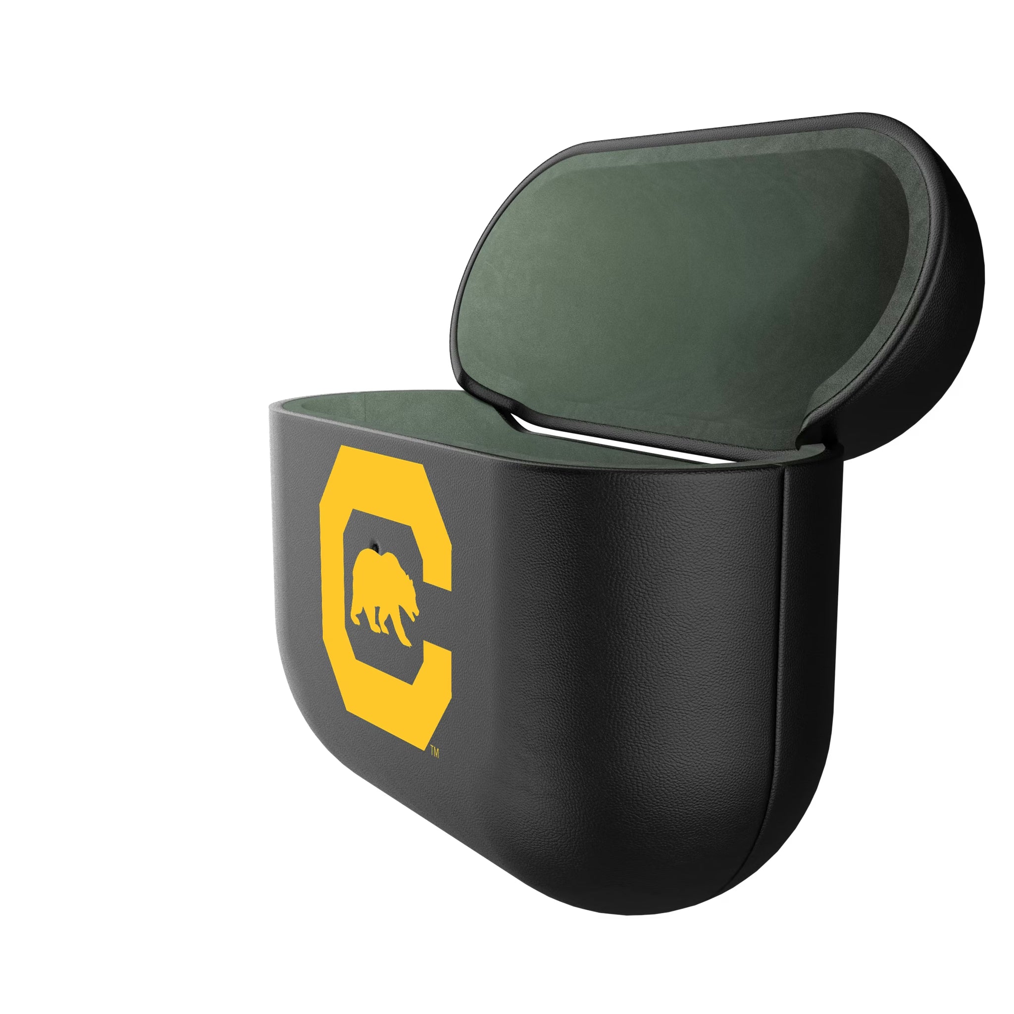 University of California Berkeley Golden Bears Insignia AirPods AirPod Case Cover - Isometric View#Device_AirPods 3rd Gen
