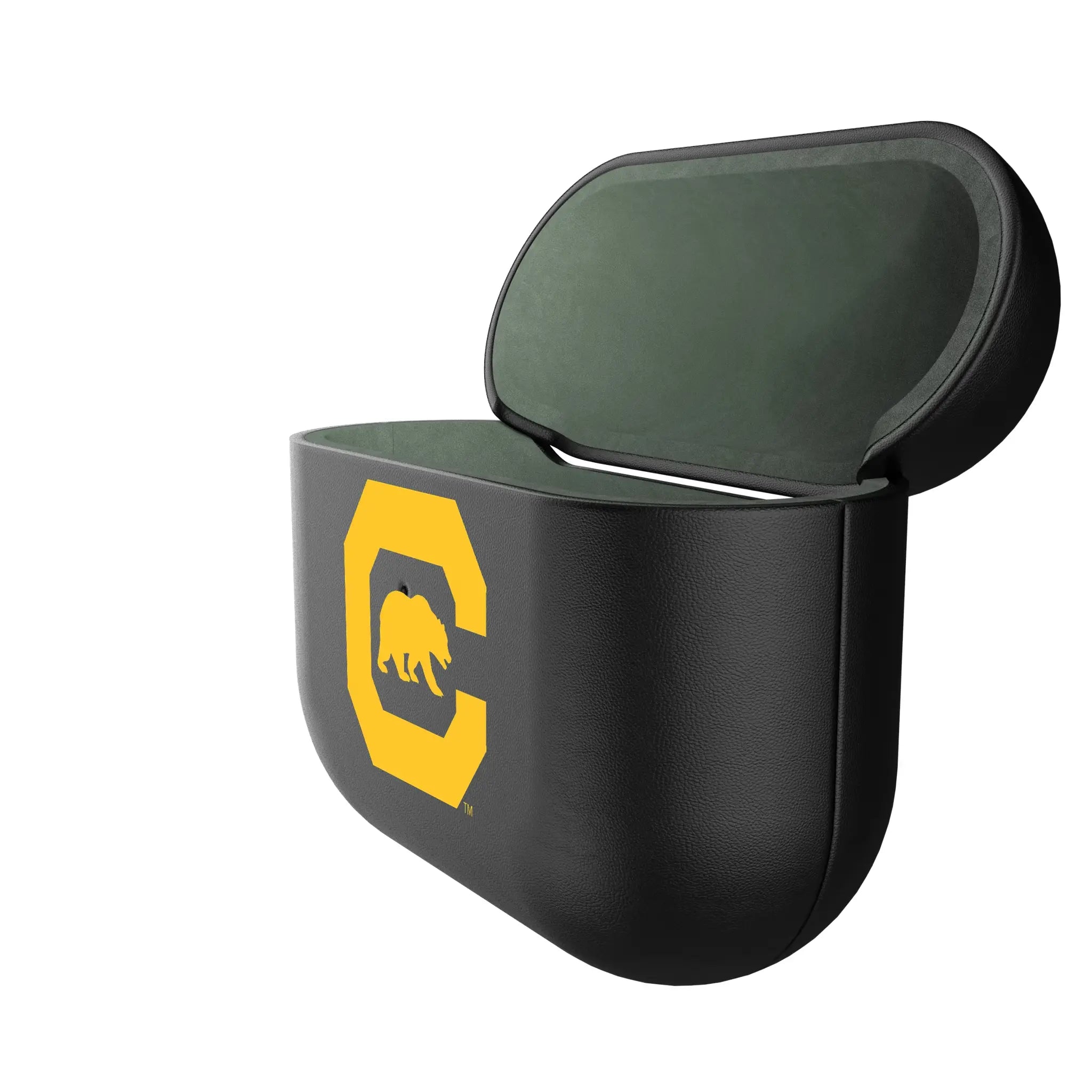 University of California Berkeley Golden Bears Insignia AirPods AirPod Case Cover - Isometric View#Device_AirPods 3rd Gen