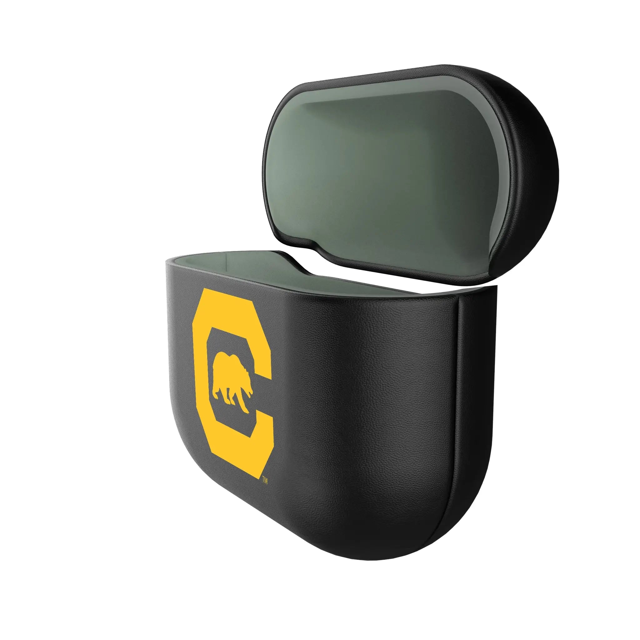 University of California Berkeley Golden Bears Insignia AirPods AirPod Case Cover - Isometric View#Device_AirPods 4