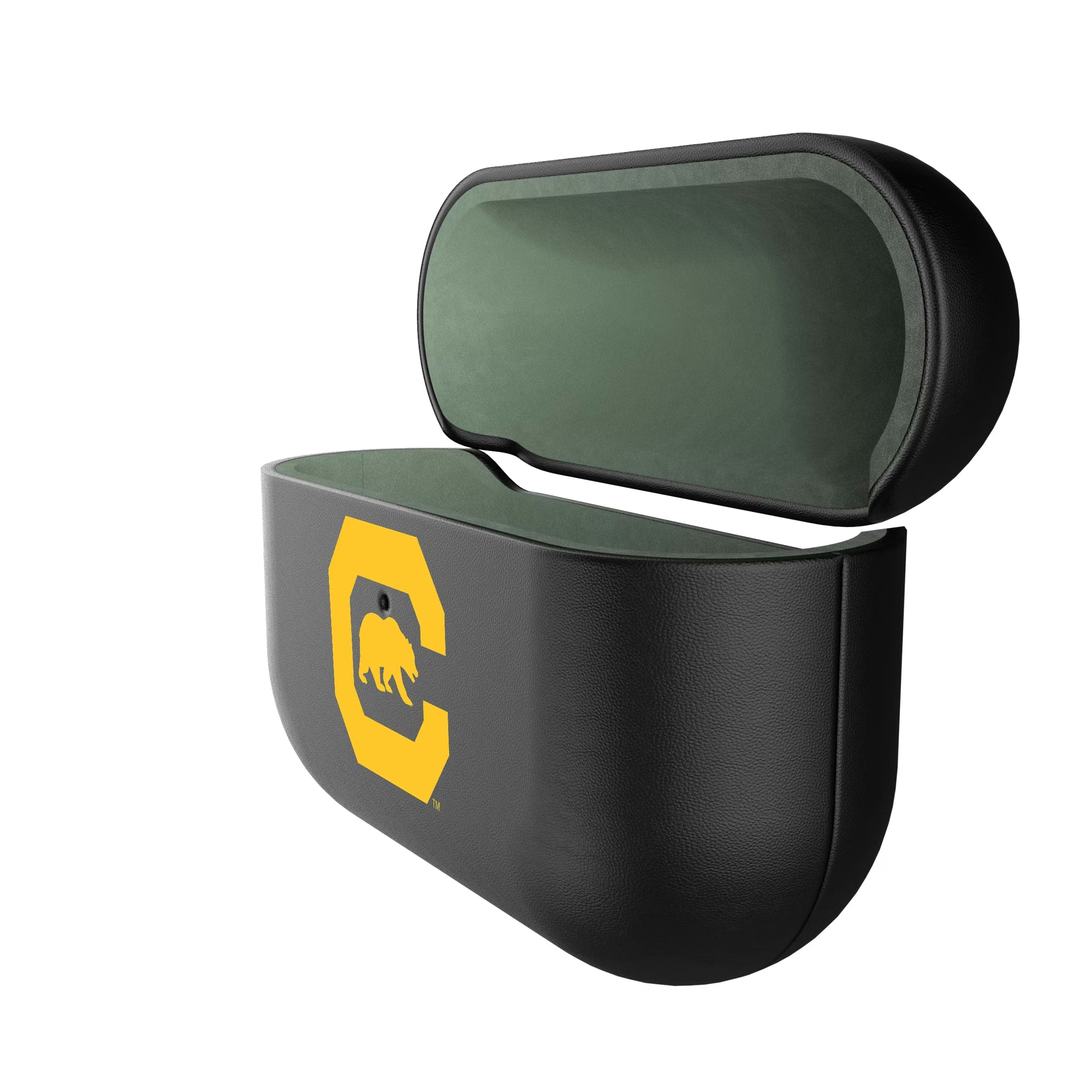 University of California Berkeley Golden Bears Insignia AirPods AirPod Case Cover - Isometric View#Device_AirPods Pro 1st Gen