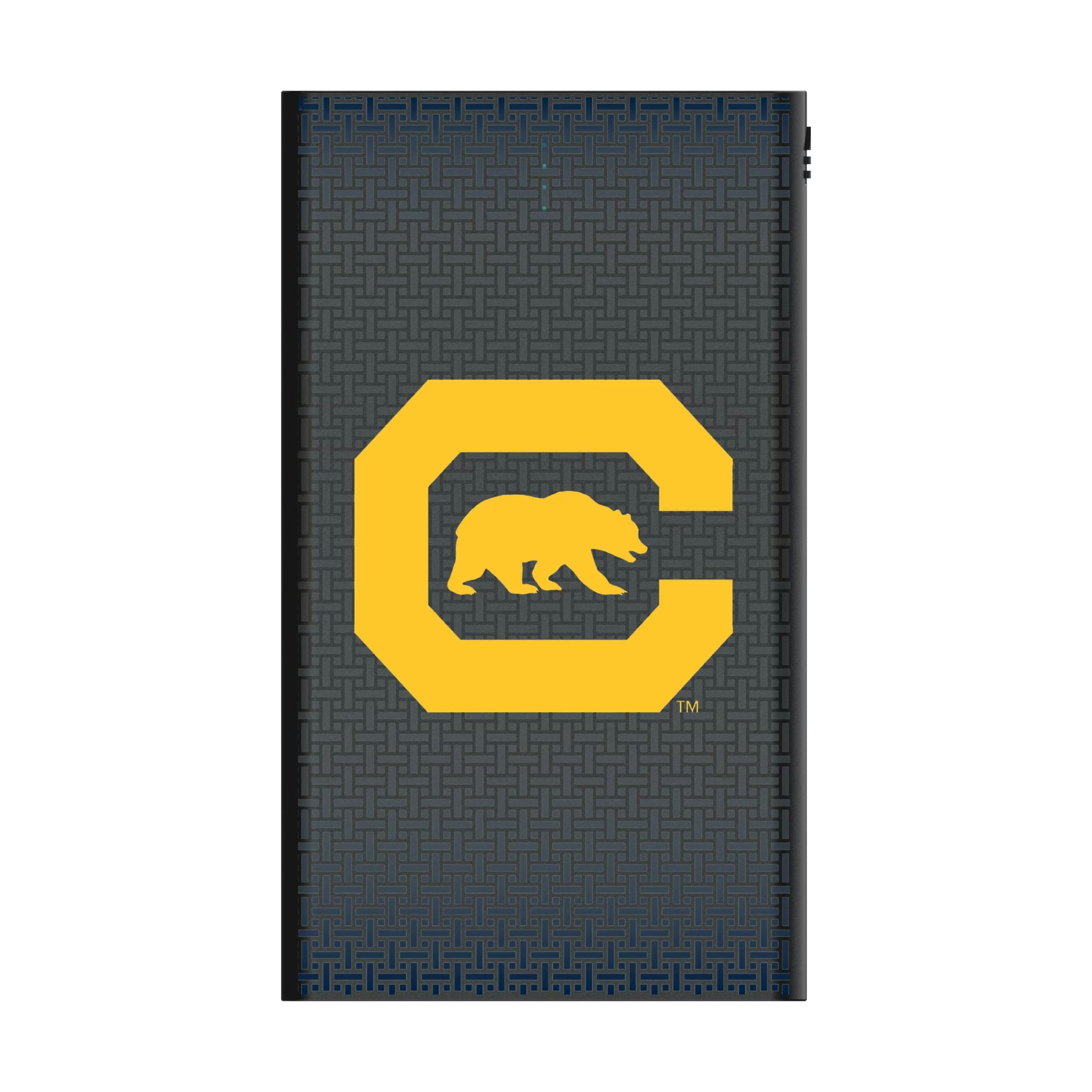University of California Berkeley Golden Bears Linen 5000mAh Flat Powerbank