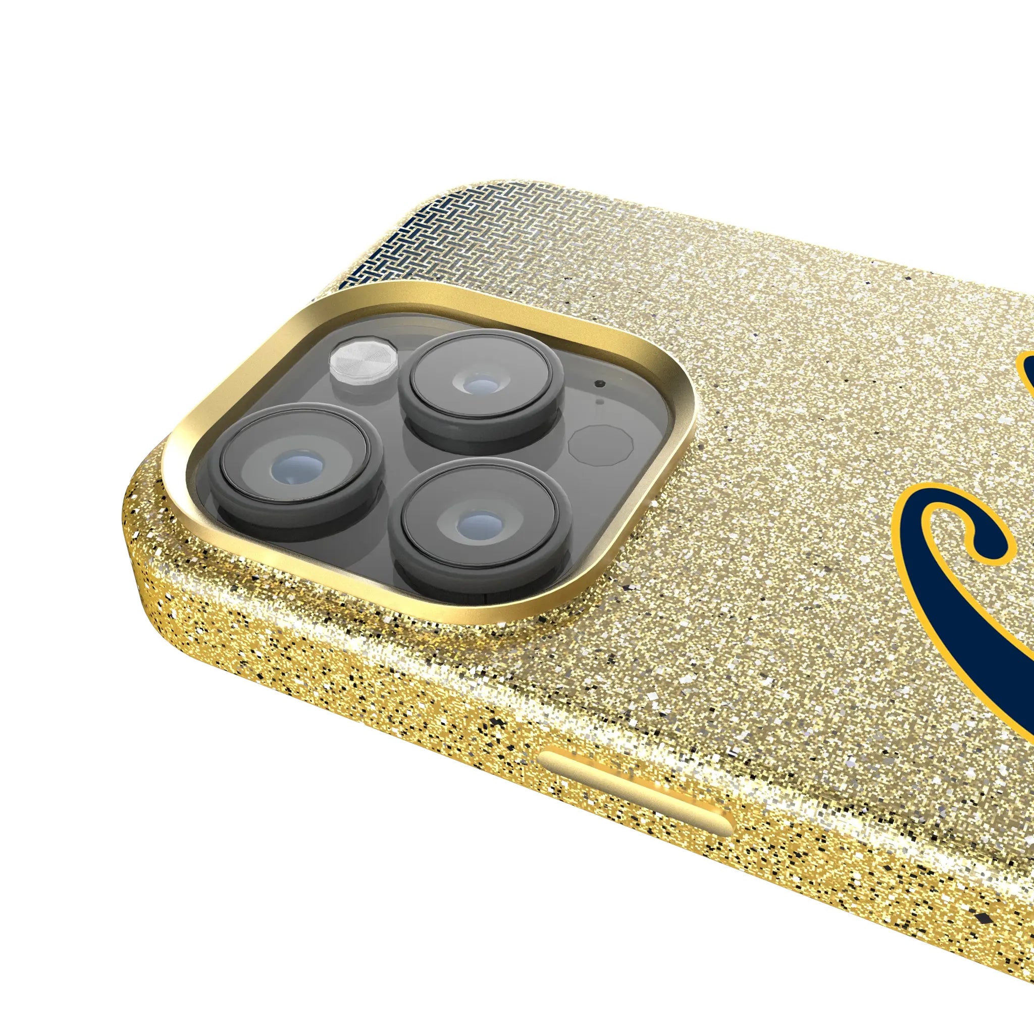 University of California Berkeley Golden Bears Linen iPhone Bling Phone Case for Apple iPhone - Detail