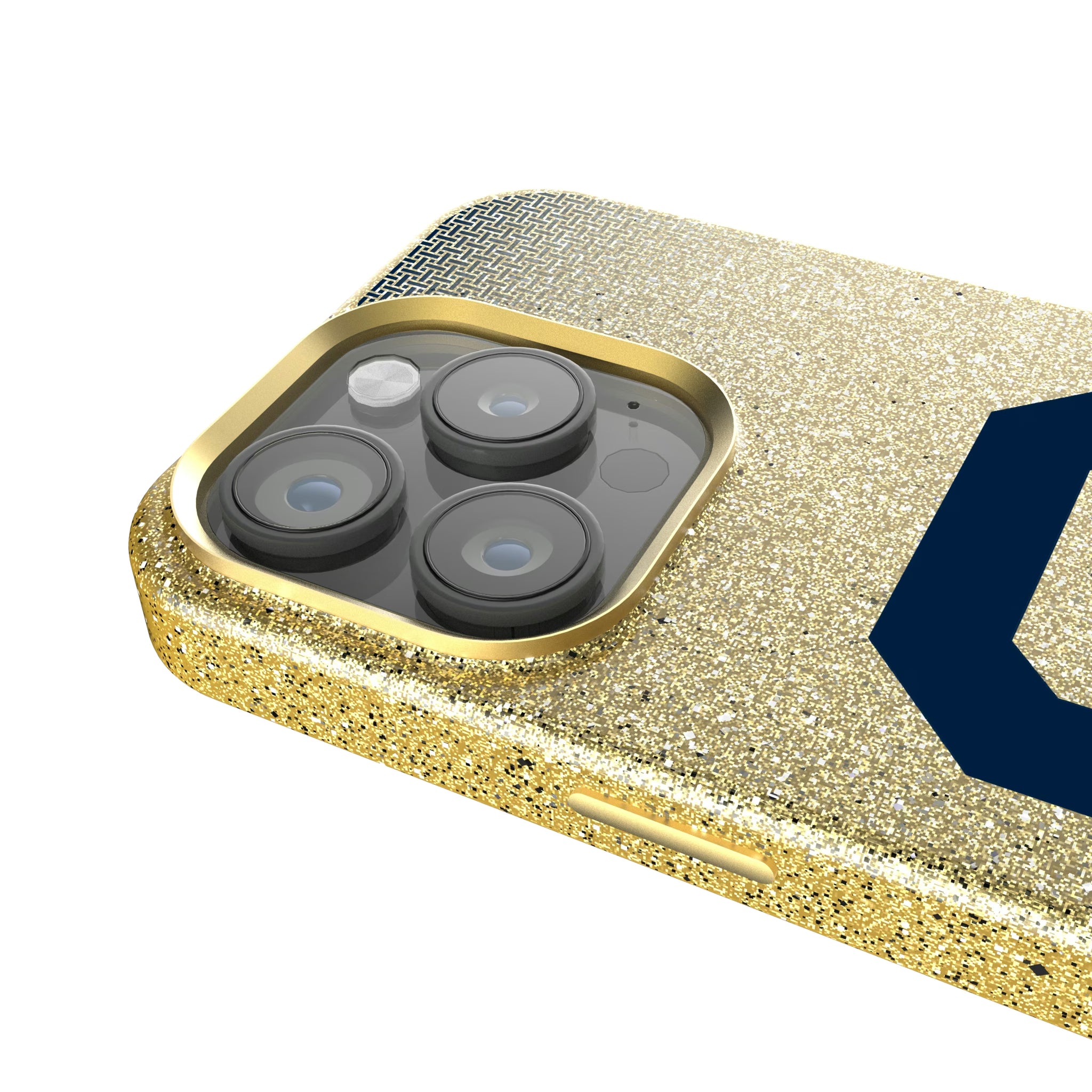 University of California Berkeley Golden Bears Linen iPhone Bling Phone Case for Apple iPhone - Detail