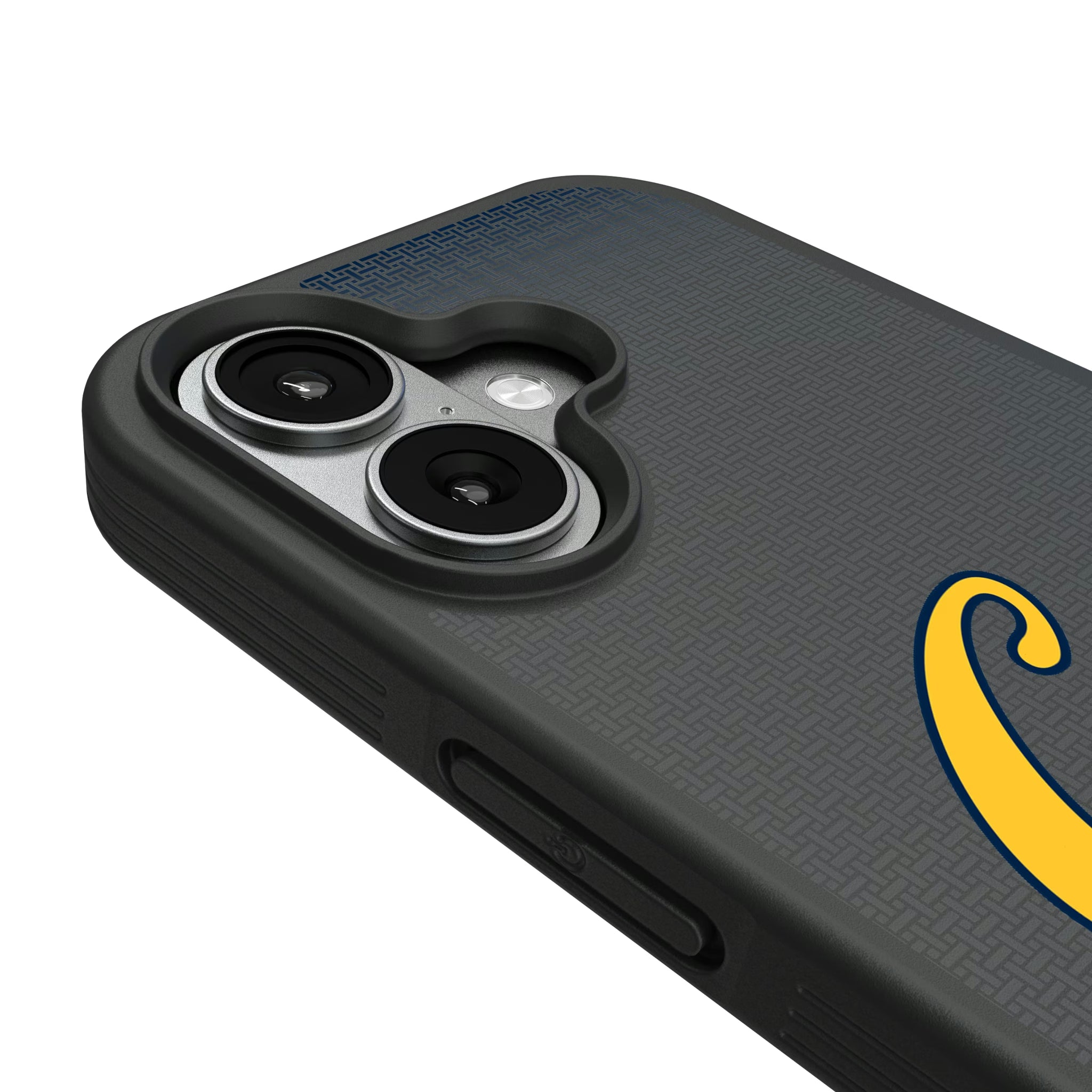 University of California Berkeley Golden Bears Linen iPhone Bump Phone Case for Apple iPhone - Detail#Device_iPhone 17