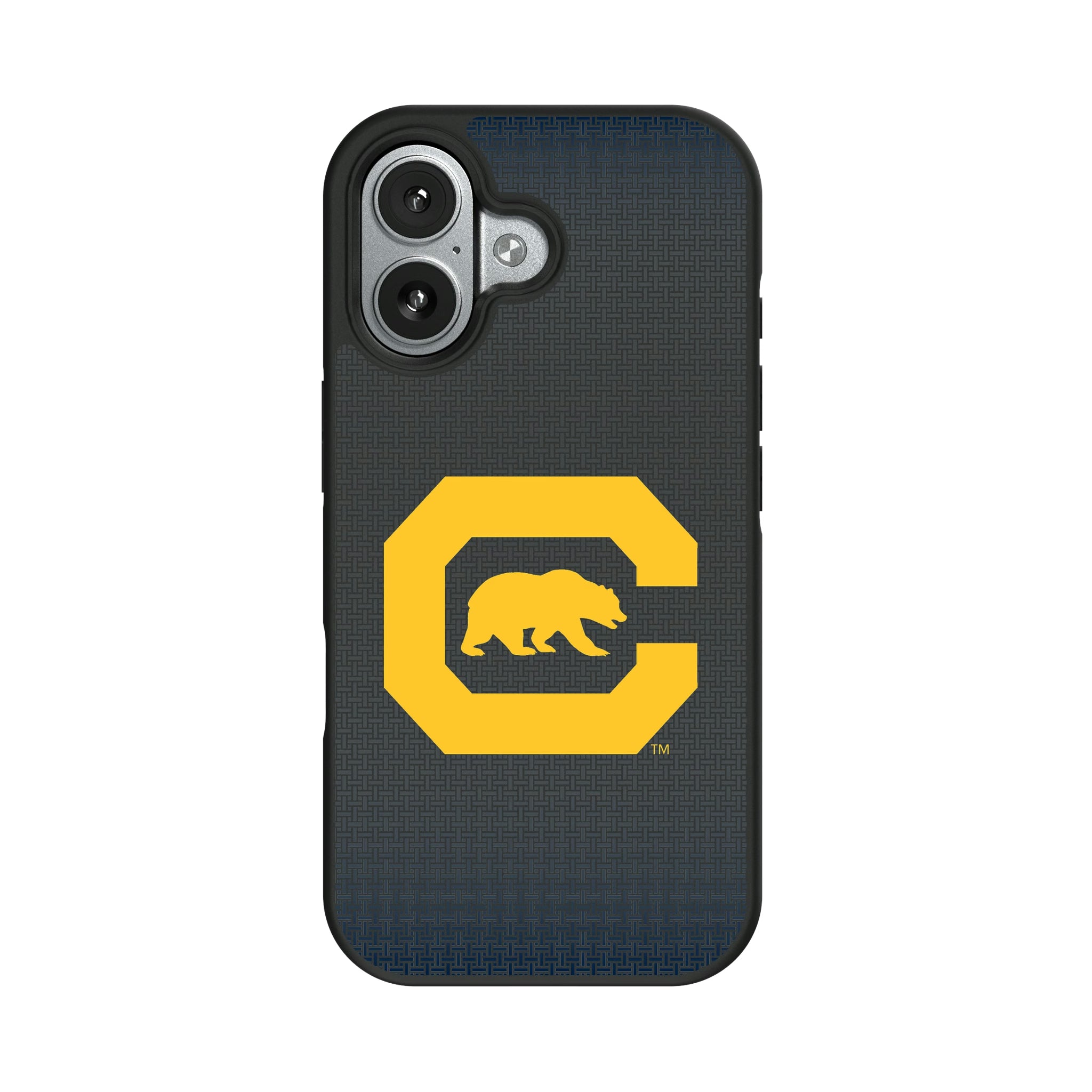 University of California Berkeley Golden Bears Linen iPhone Bump Phone Case for Apple iPhone#Device_iPhone 17
