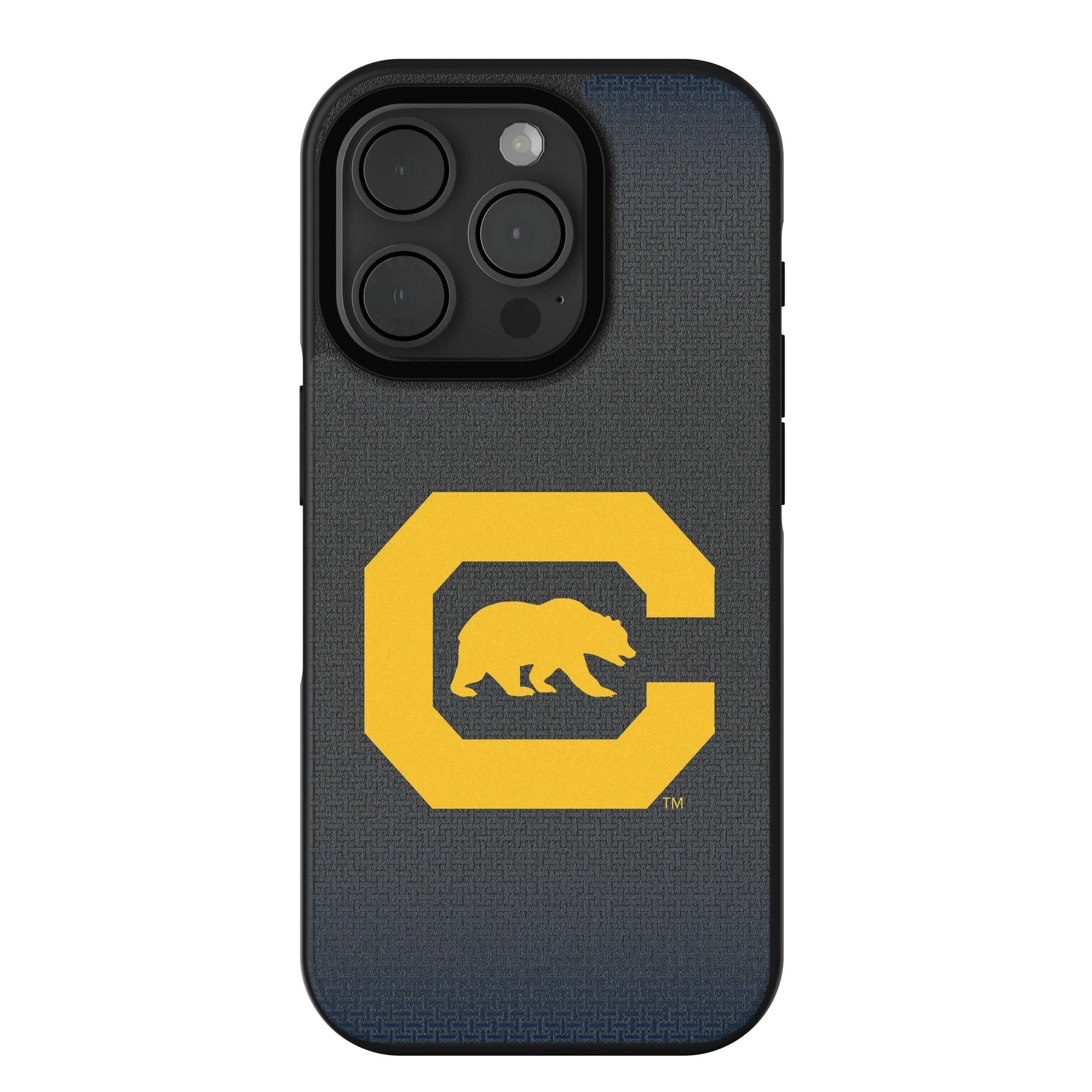 University of California Berkeley Golden Bears Linen iPhone Bump Phone Case for Apple iPhone