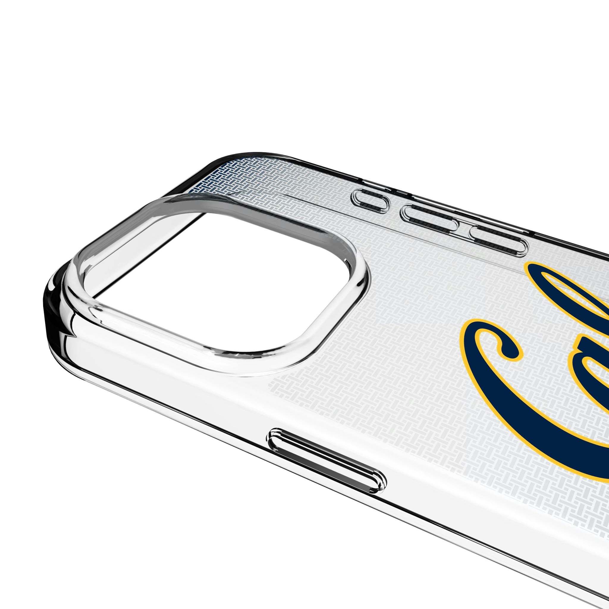 University of California Berkeley Golden Bears Linen iPhone Clear Phone Case for Apple iPhone - Detail
