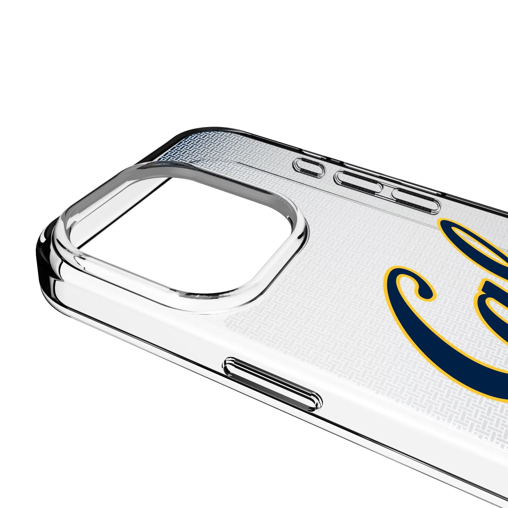 University of California Berkeley Golden Bears Linen iPhone Clear Phone Case for Apple iPhone - Detail