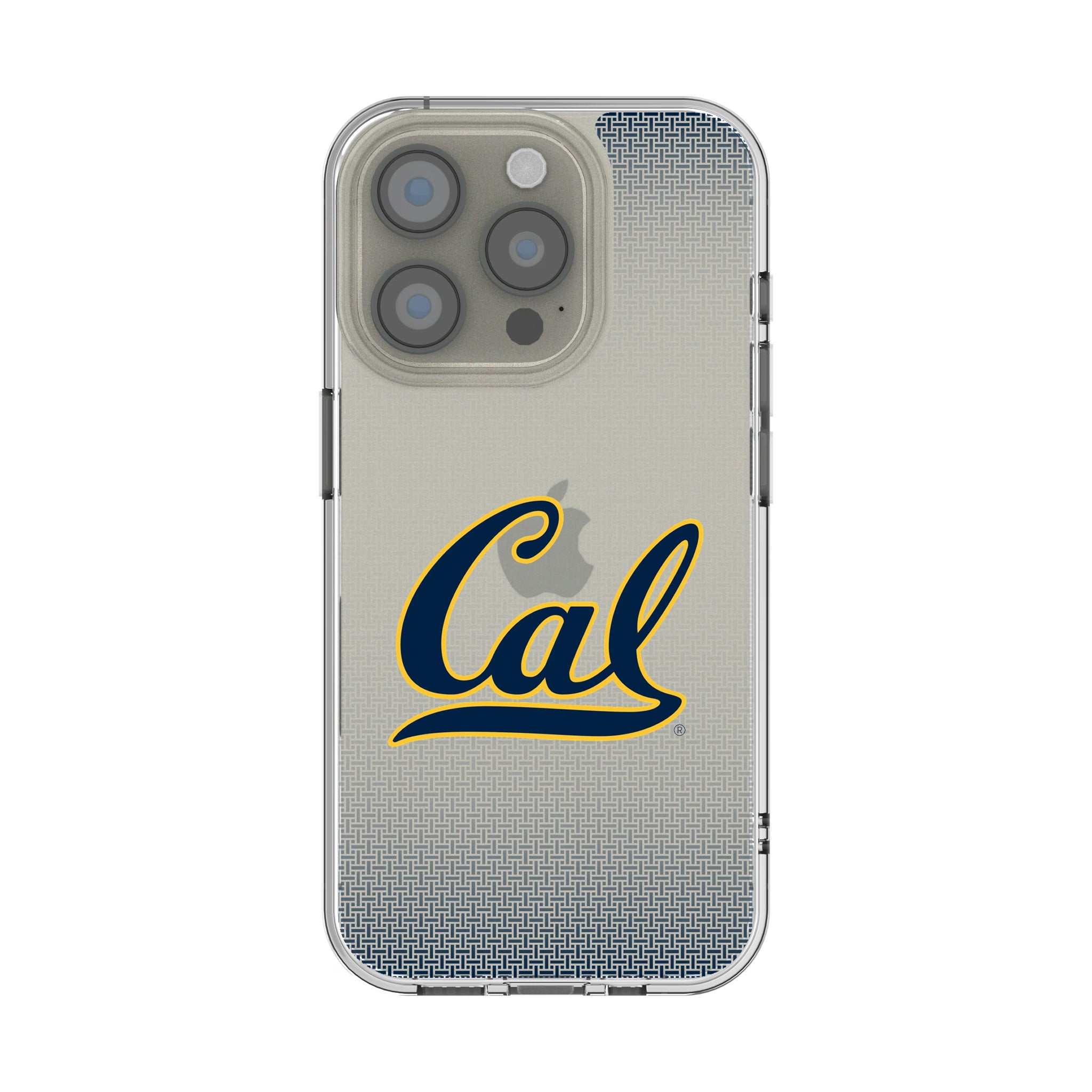 University of California Berkeley Golden Bears Linen iPhone Clear Phone Case for Apple iPhone