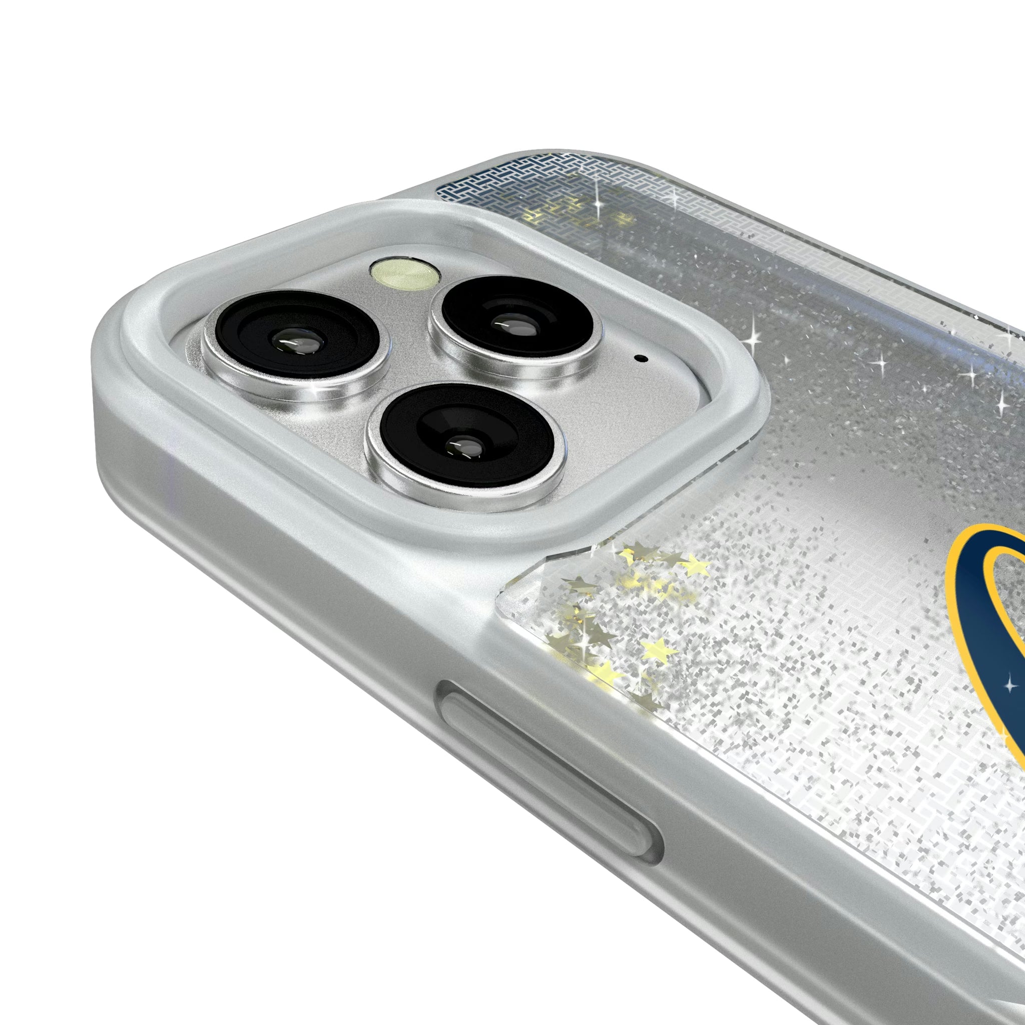 University of California Berkeley Golden Bears Linen iPhone Glitter Phone Case for Apple iPhone - Detail#Device_iPhone 16 Pro
