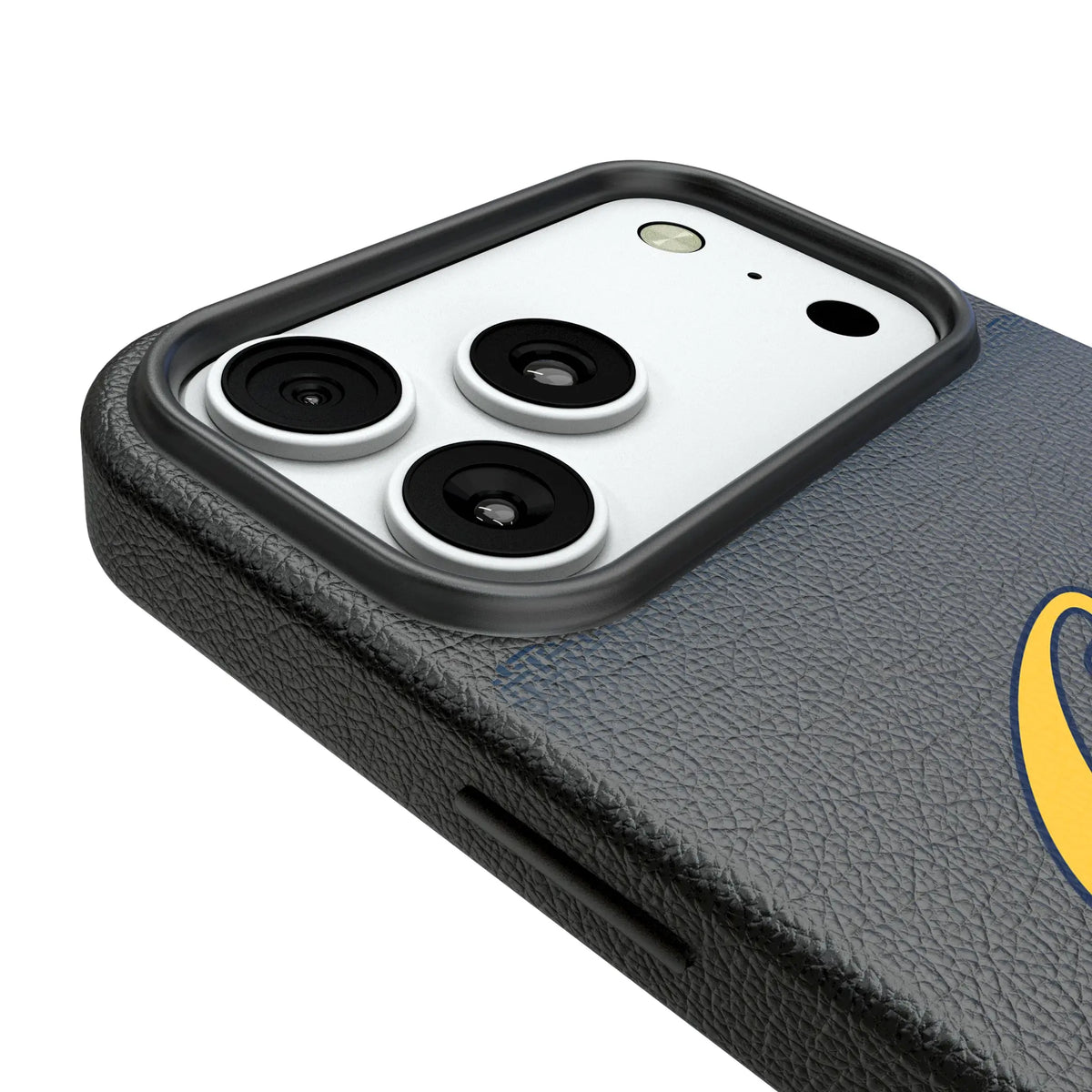 University of California Berkeley Golden Bears Linen iPhone MagSafe Compatible Phone Case for Apple iPhone - Detail#Device_iPhone 18 Pro Max