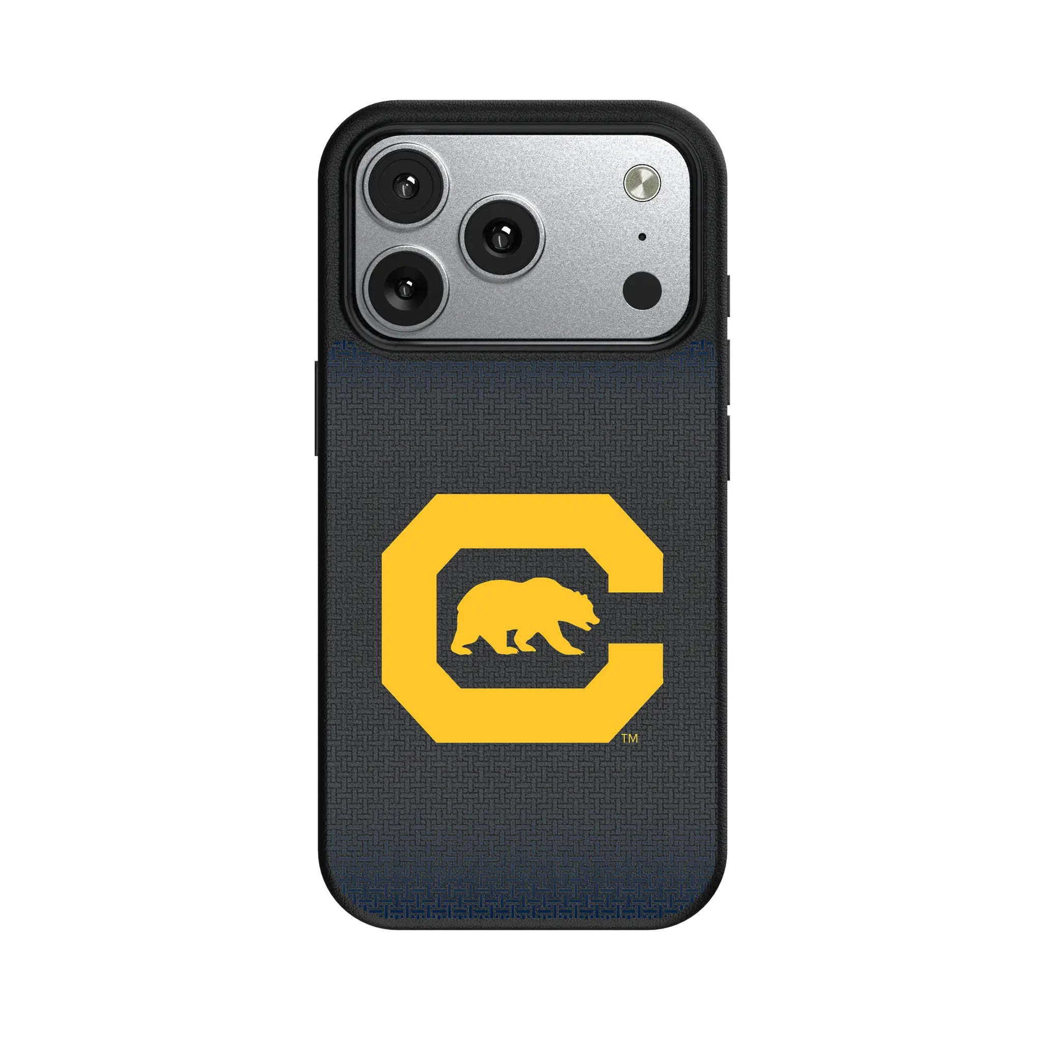 University of California Berkeley Golden Bears Linen iPhone MagSafe Compatible Phone Case for Apple iPhone#Device_iPhone 17 Pro
