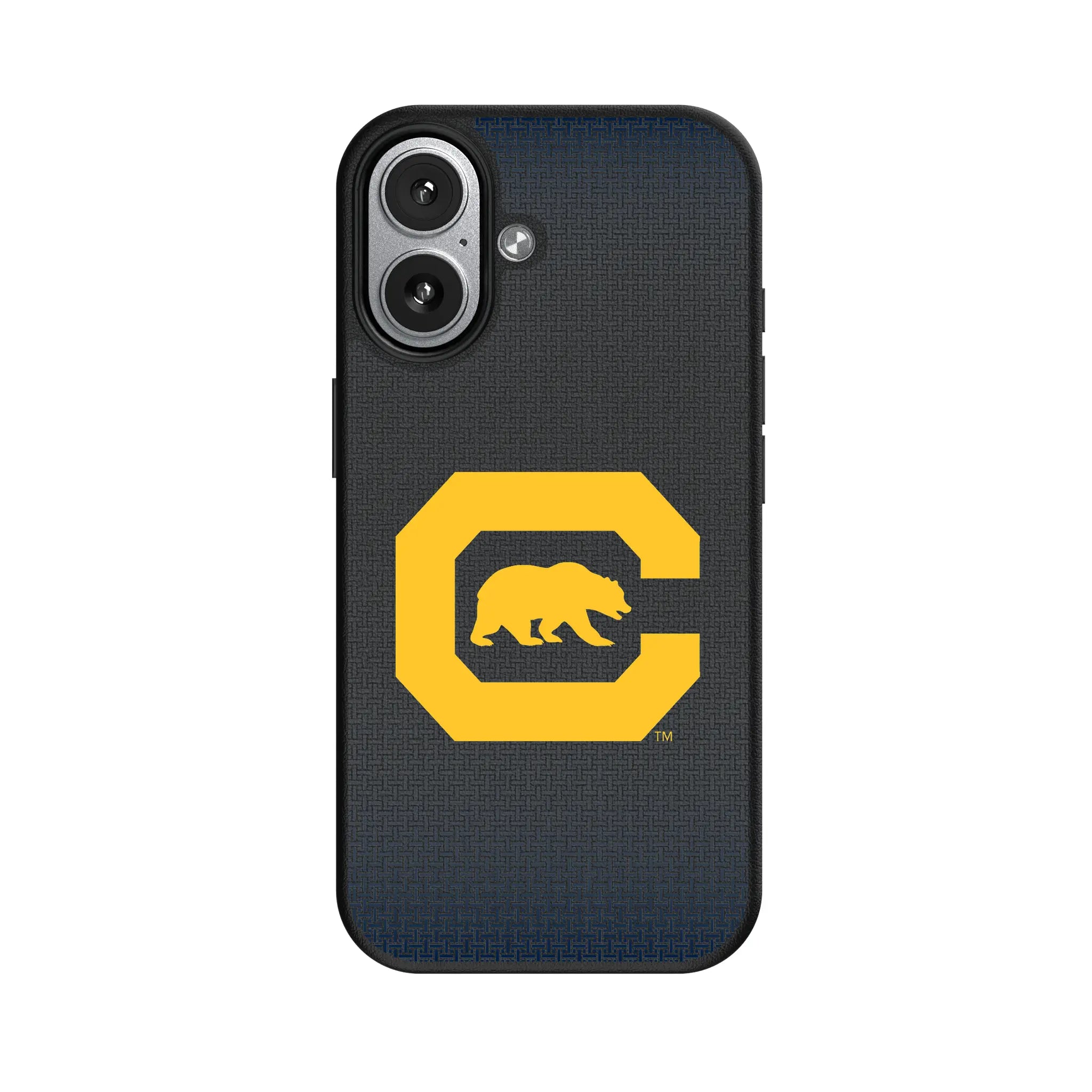 University of California Berkeley Golden Bears Linen iPhone MagSafe Compatible Phone Case for Apple iPhone#Device_iPhone 17