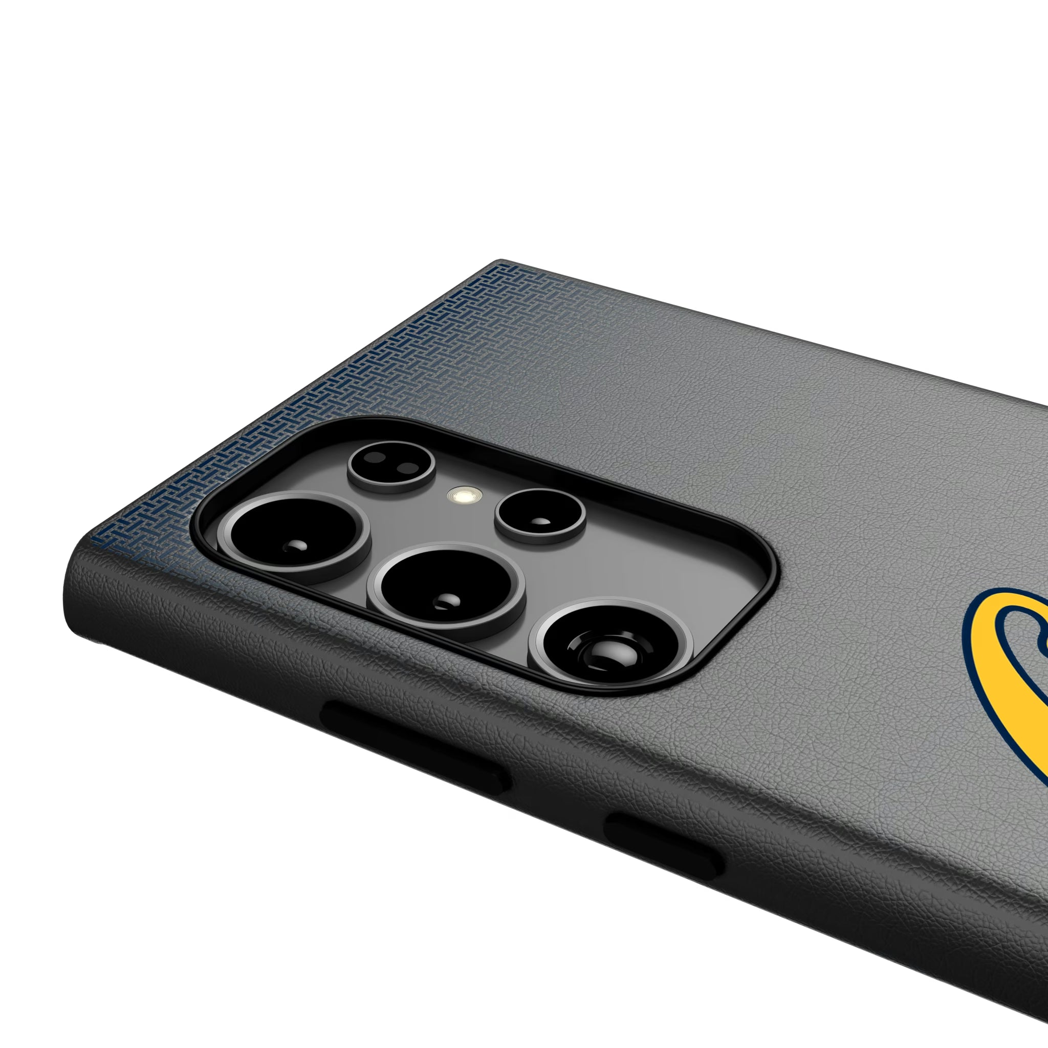University of California Berkeley Golden Bears Linen Galaxy MagSafe Compatible Phone Case for Samsung Galaxy - Detail