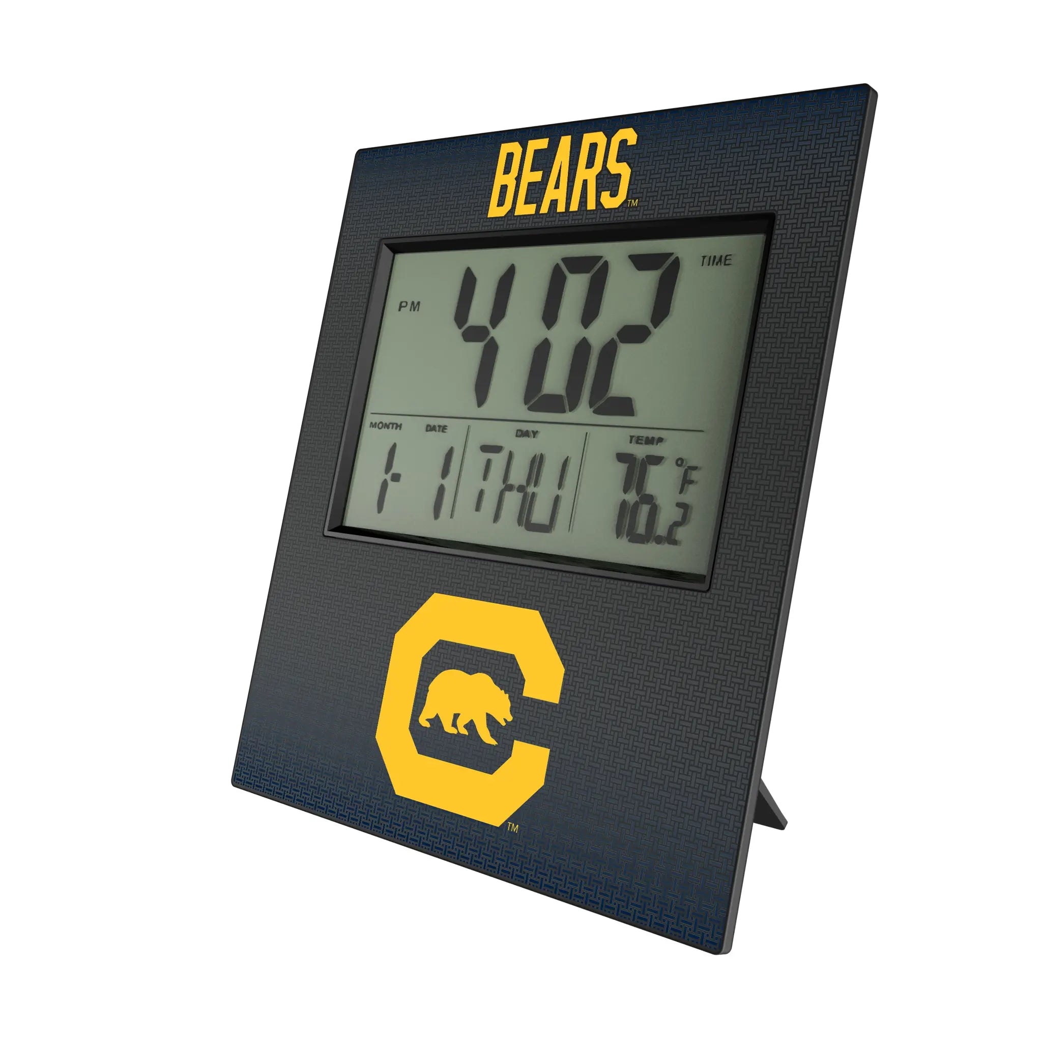 University of California Berkeley Golden Bears Linen Wall Clock