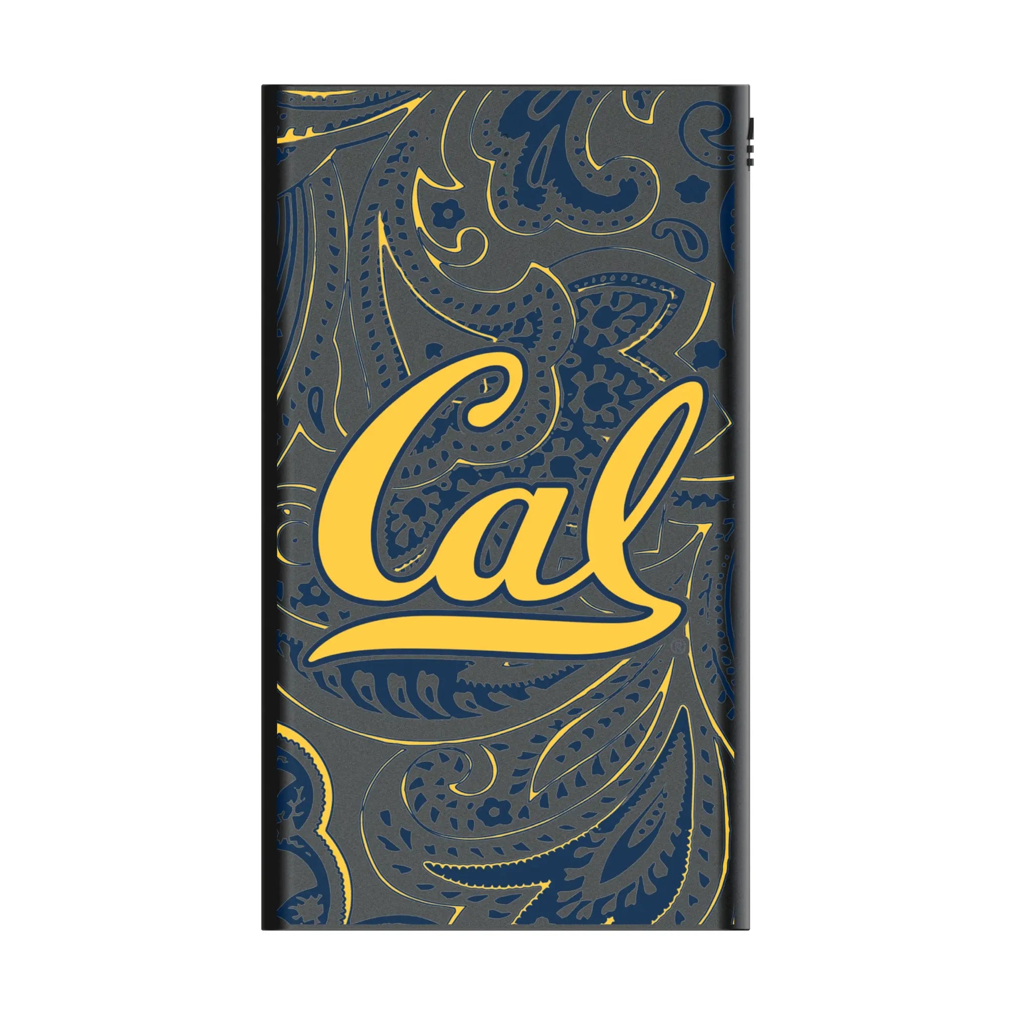 University of California Berkeley Golden Bears Paisley 5000mAh Flat Power Bank